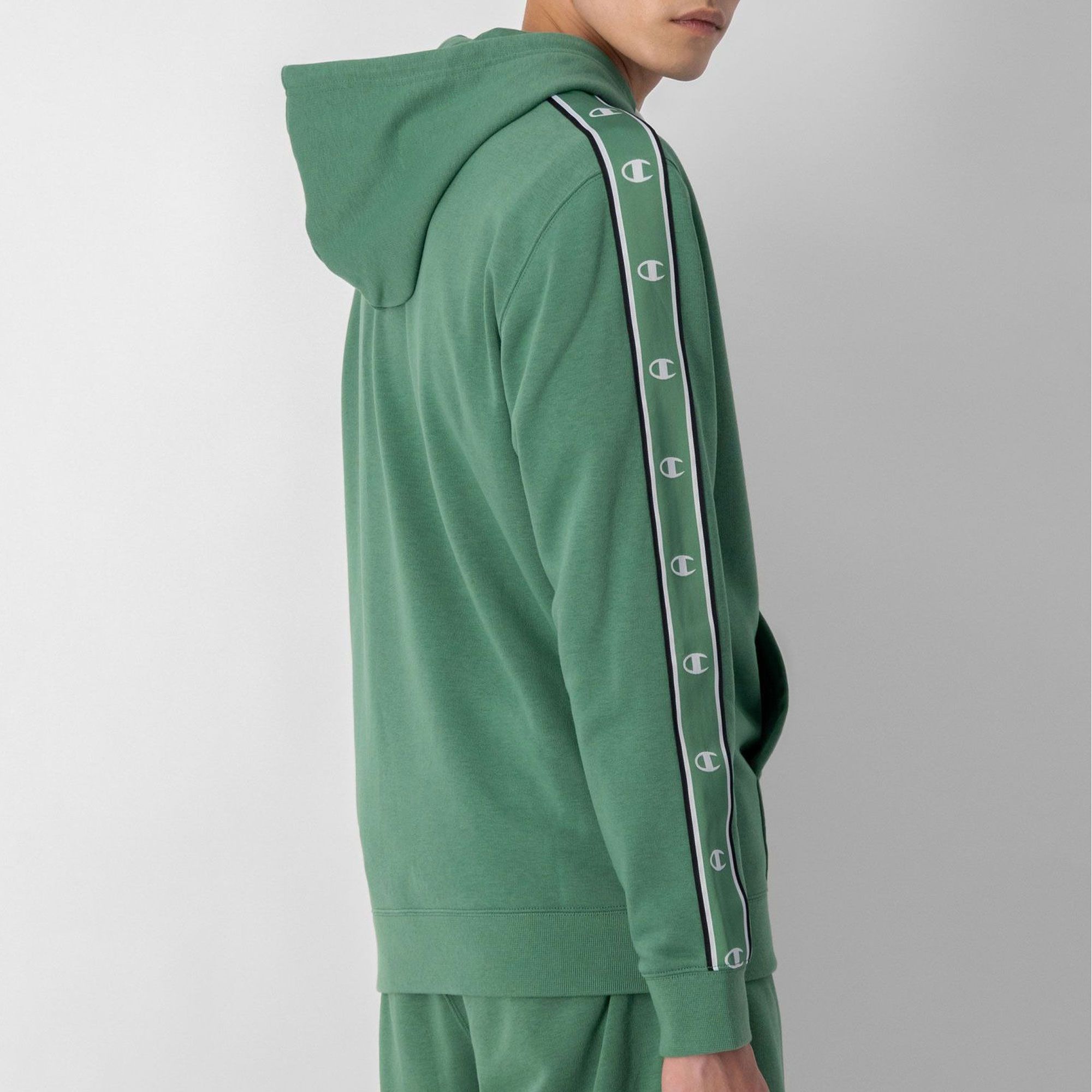Champion Jacquard Tape Hoodie Heren