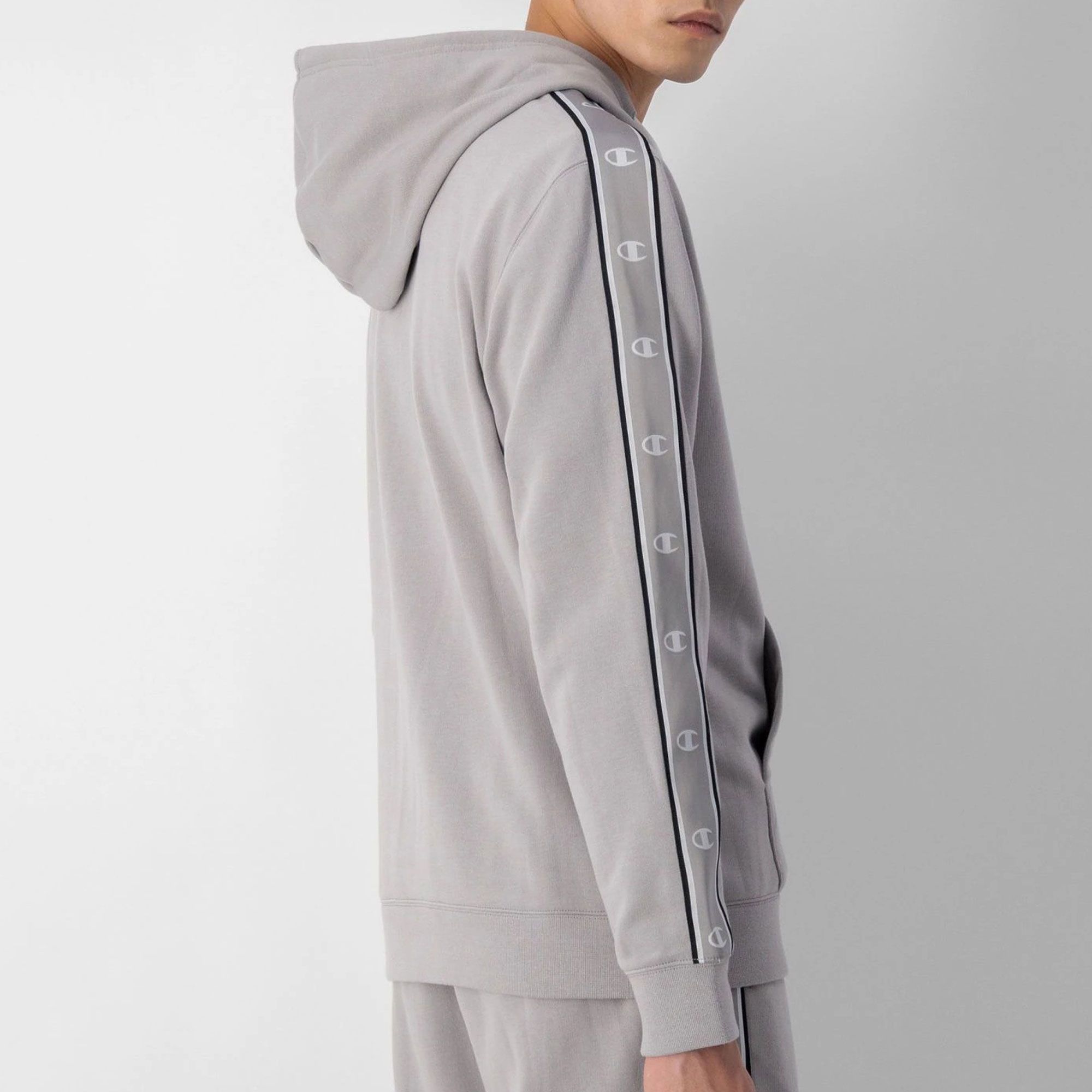 Champion Jacquard Tape Hoodie Heren