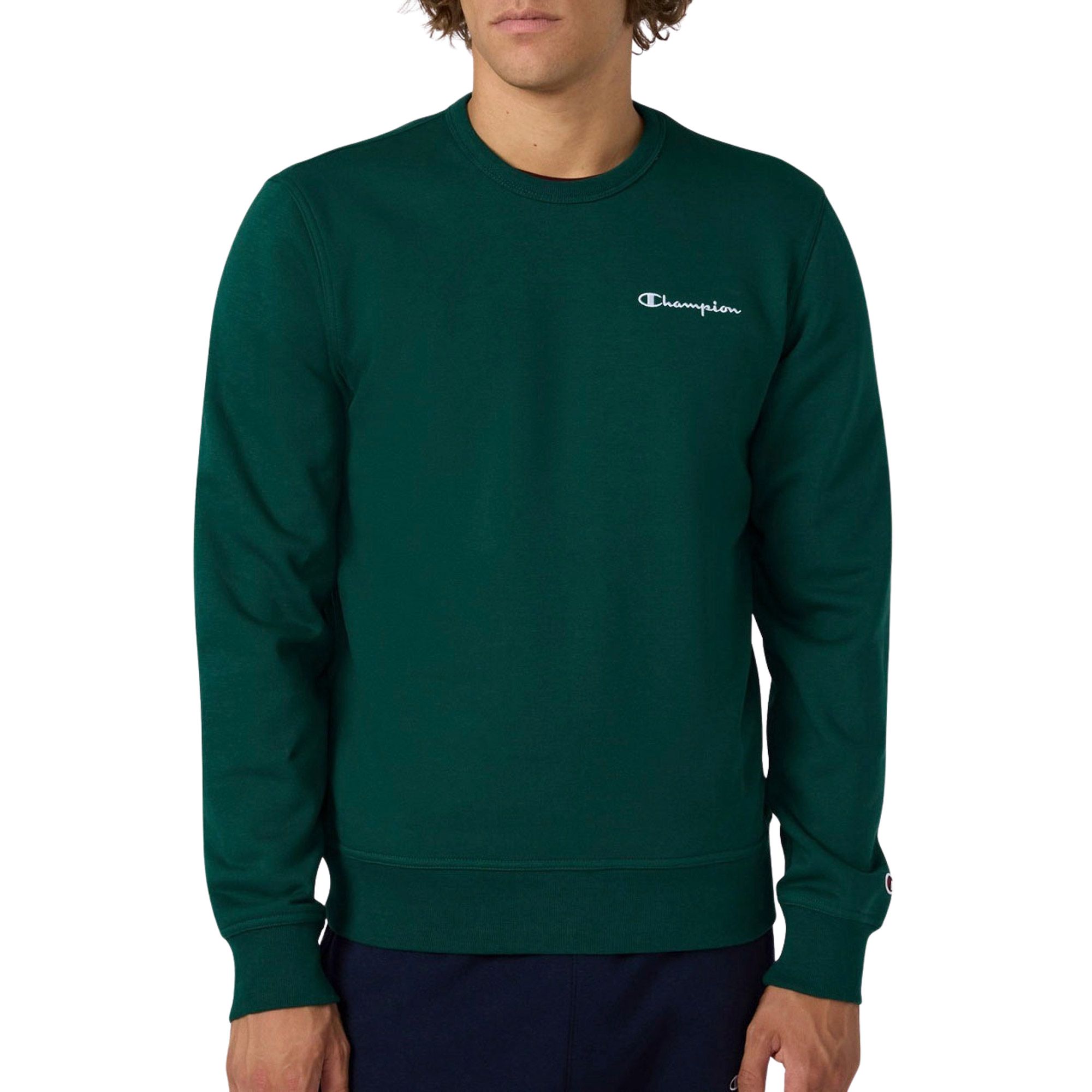 Champion Icons Small Logo Crewneck Sweater Heren