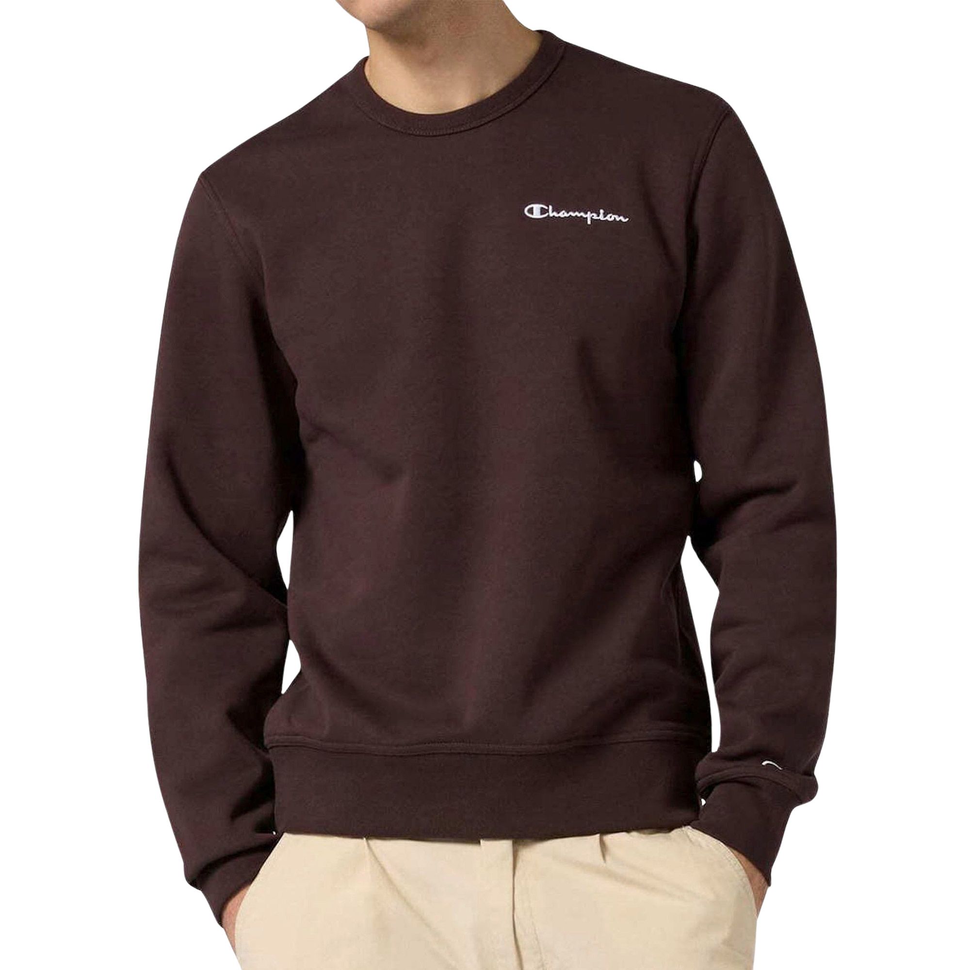Champion Icons Small Logo Crewneck Sweater Heren