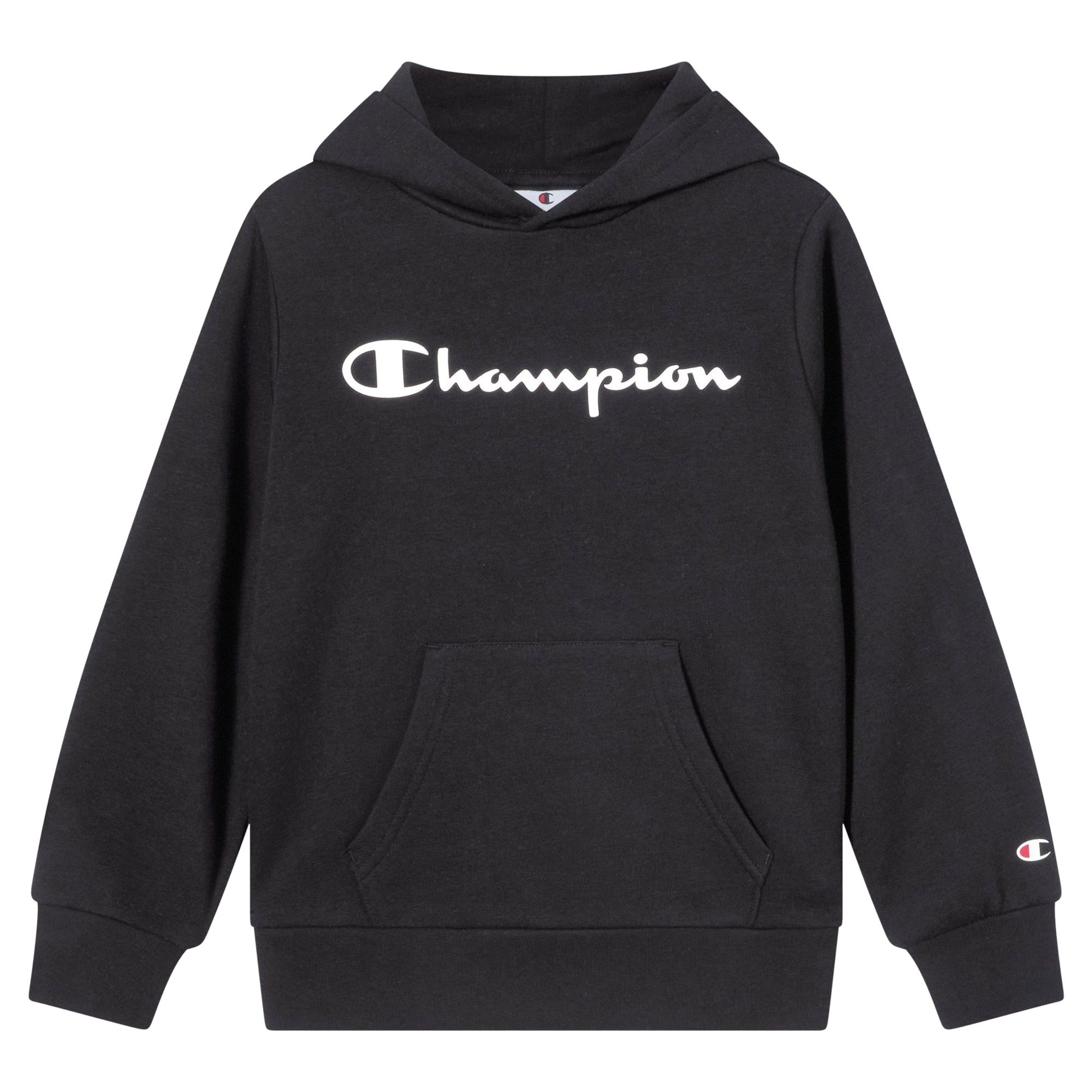 Champion Script Logo Hoodie Junior