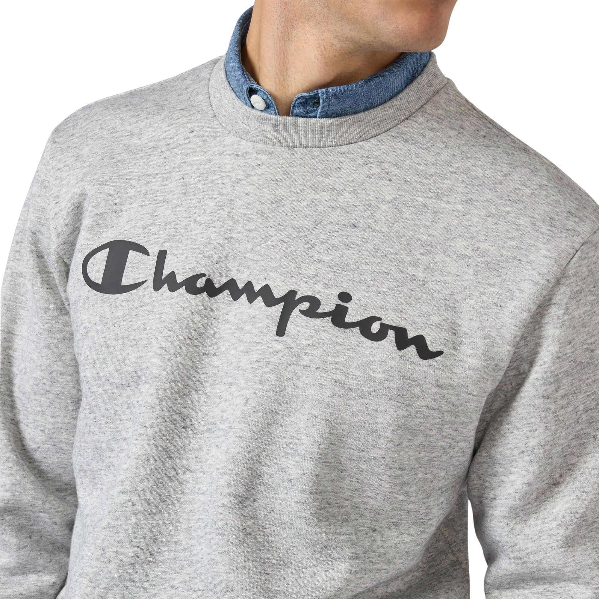 Champion Script Logo Crewneck Sweater Heren