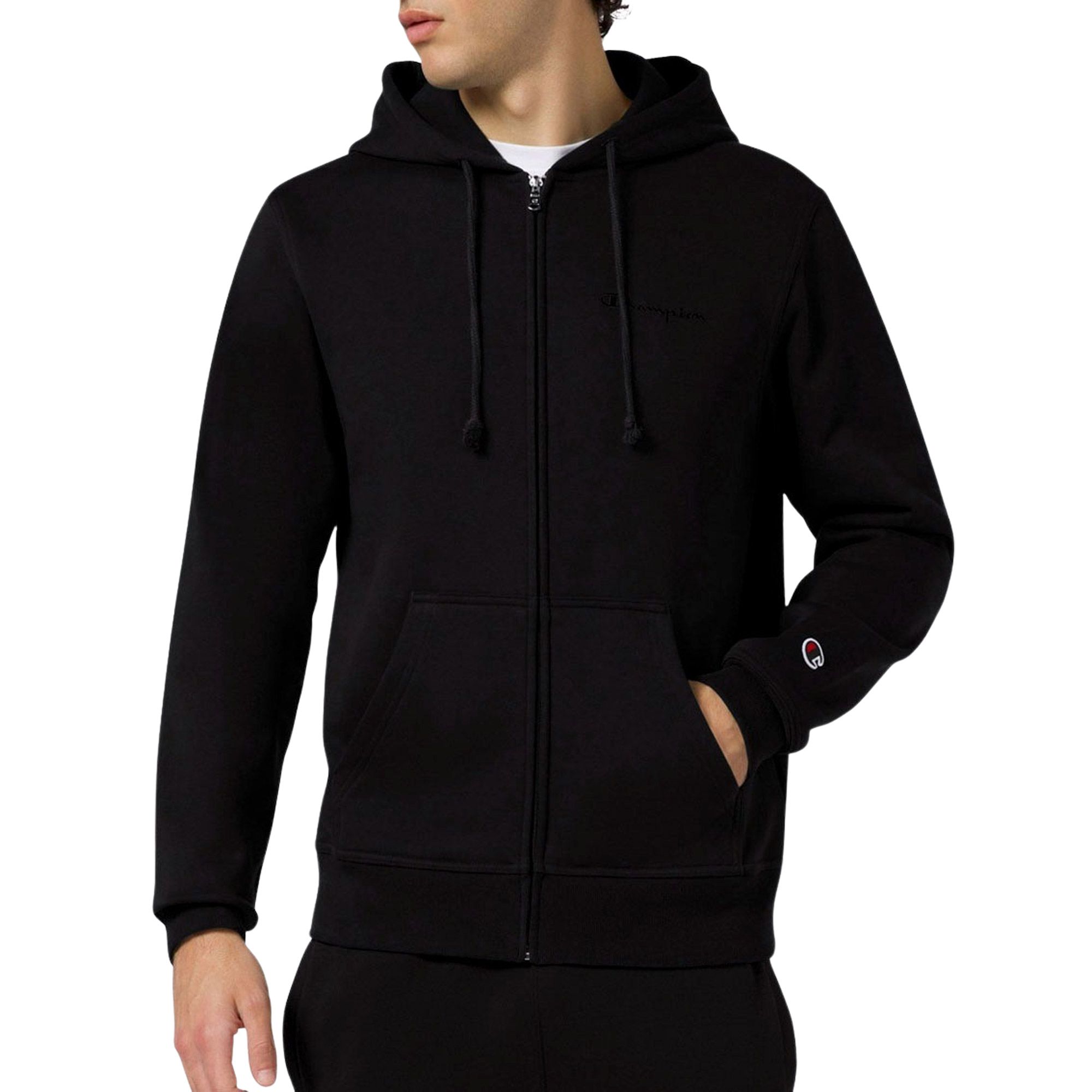Champion Icons Small Logo Full Zip Vest Heren