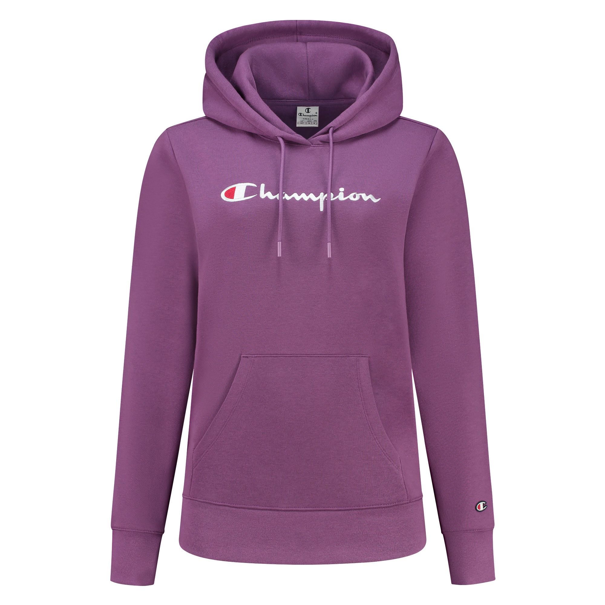 Champion Script Logo Light Fleece Hoodie Dames