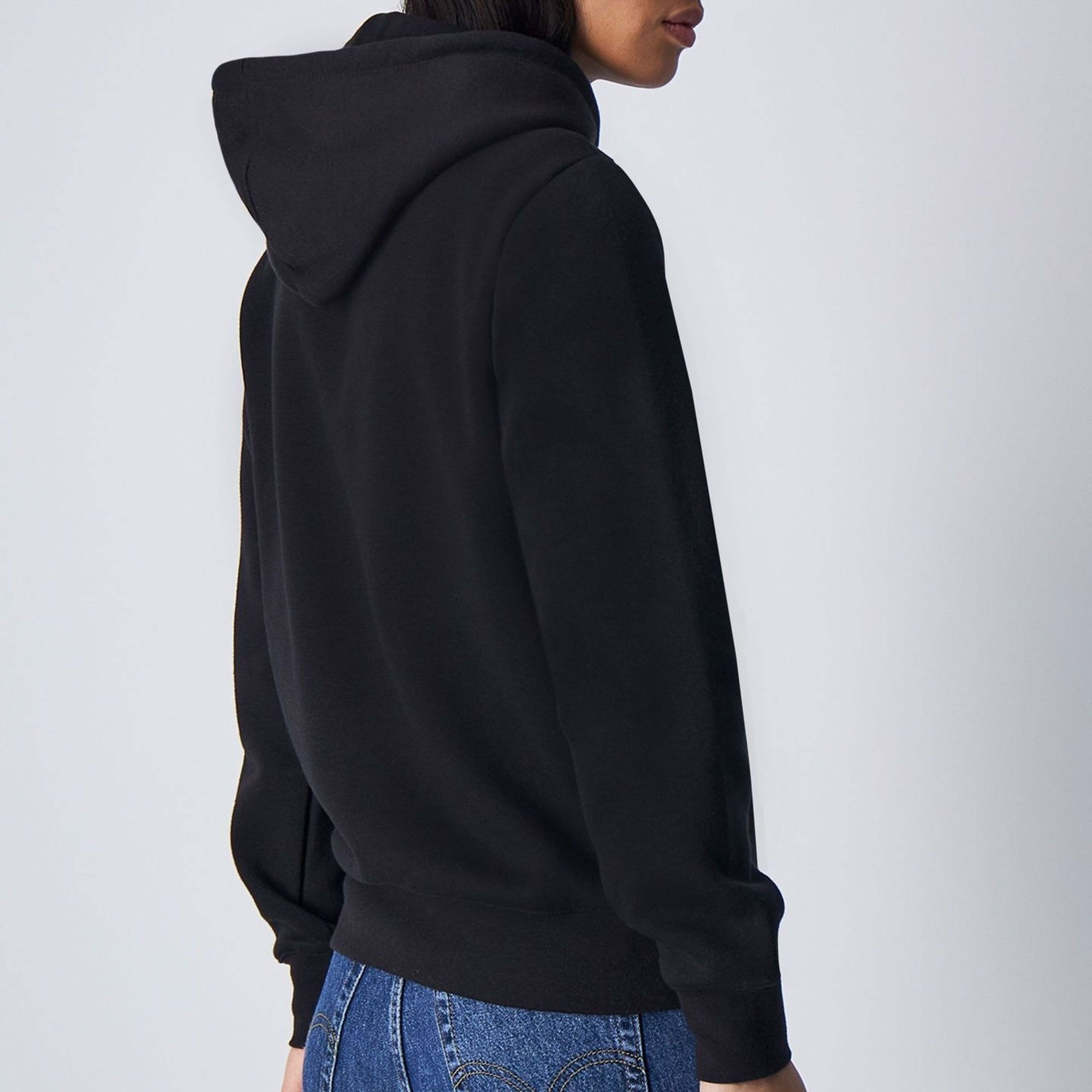Champion Script Logo Light Fleece Hoodie Dames