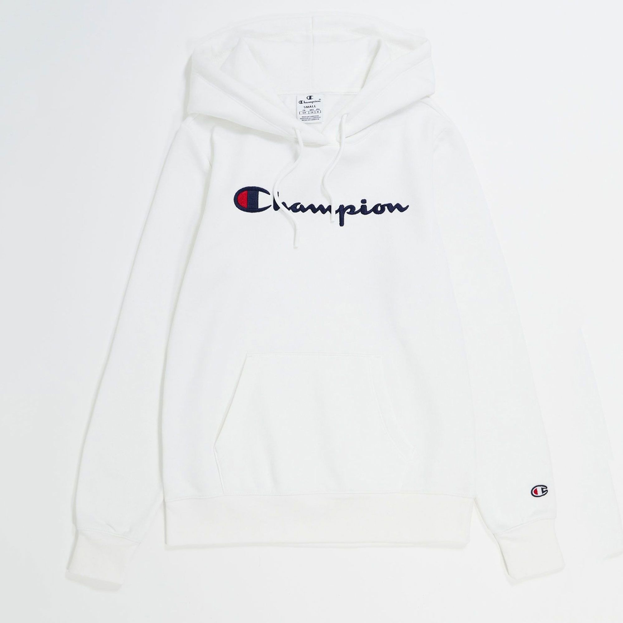 Champion Script Logo Light Fleece Hoodie Dames