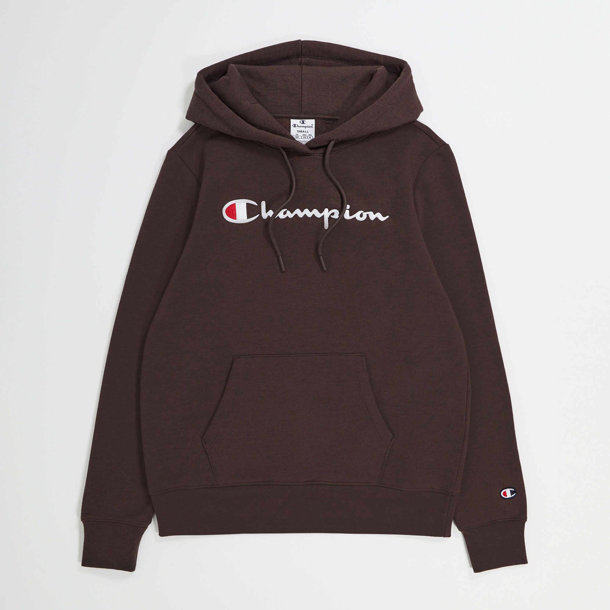 Champion Script Logo Light Fleece Hoodie Dames