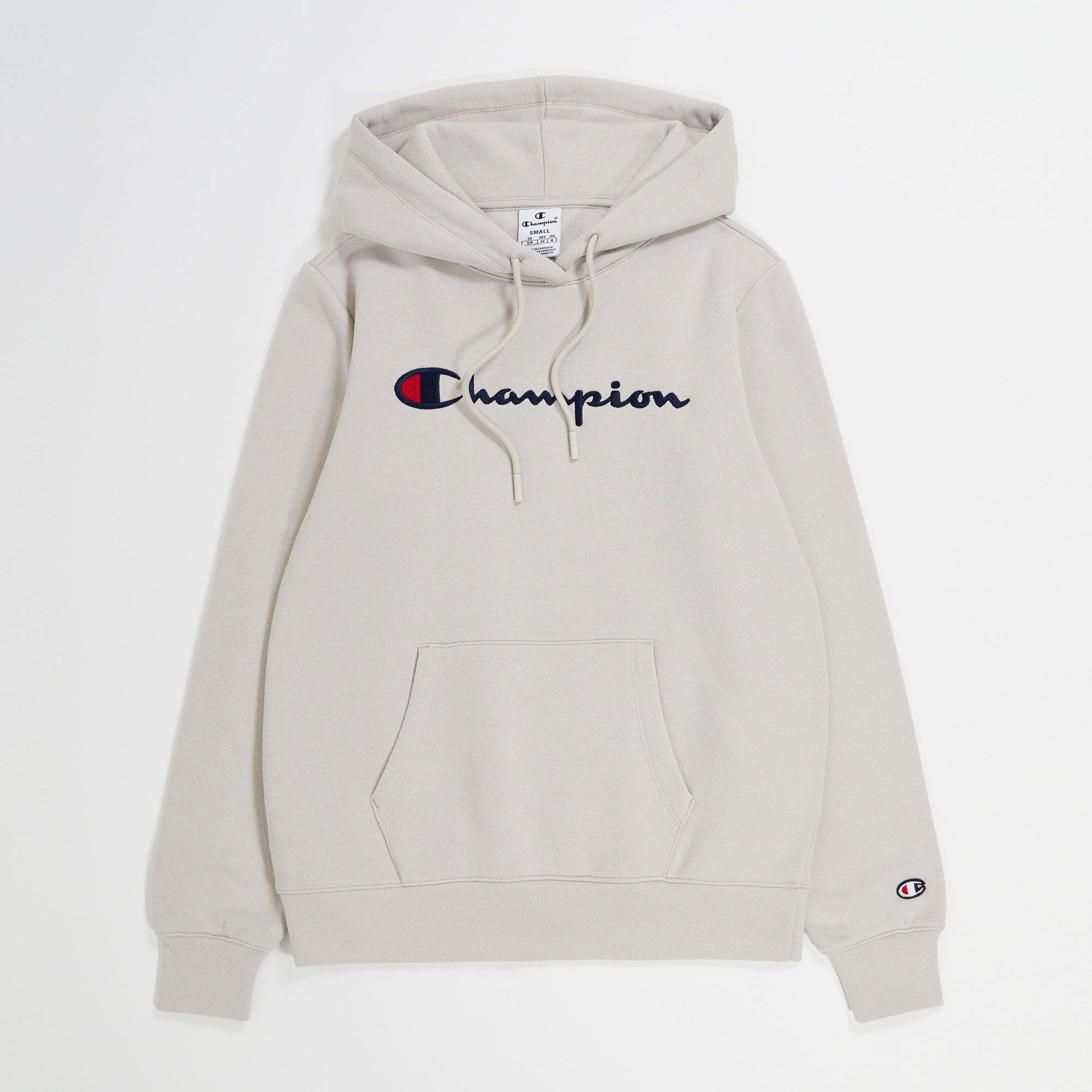 Champion Script Logo Light Fleece Hoodie Women