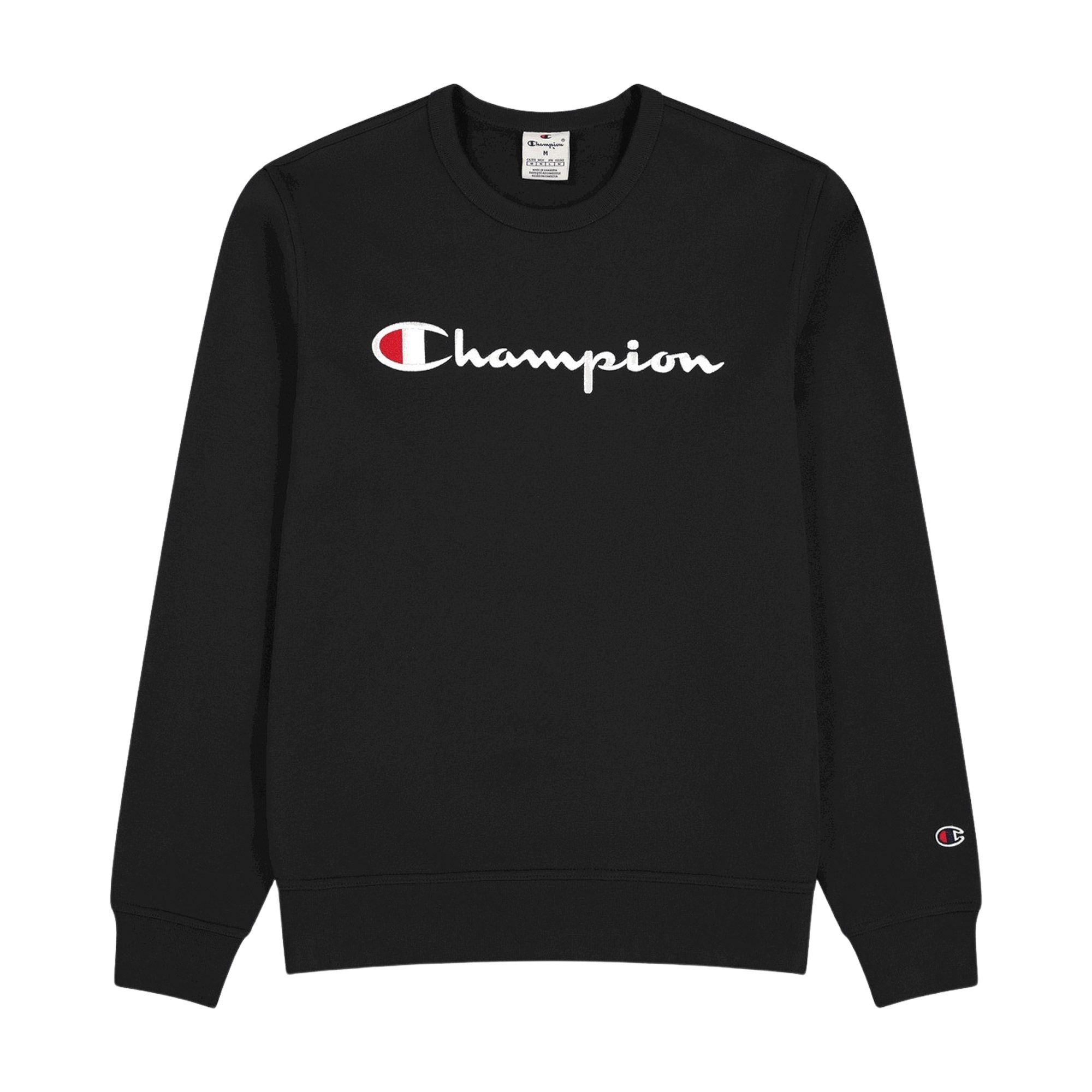 Champion Big Logo Fleece Crewneck Sweater Men | Plutosport