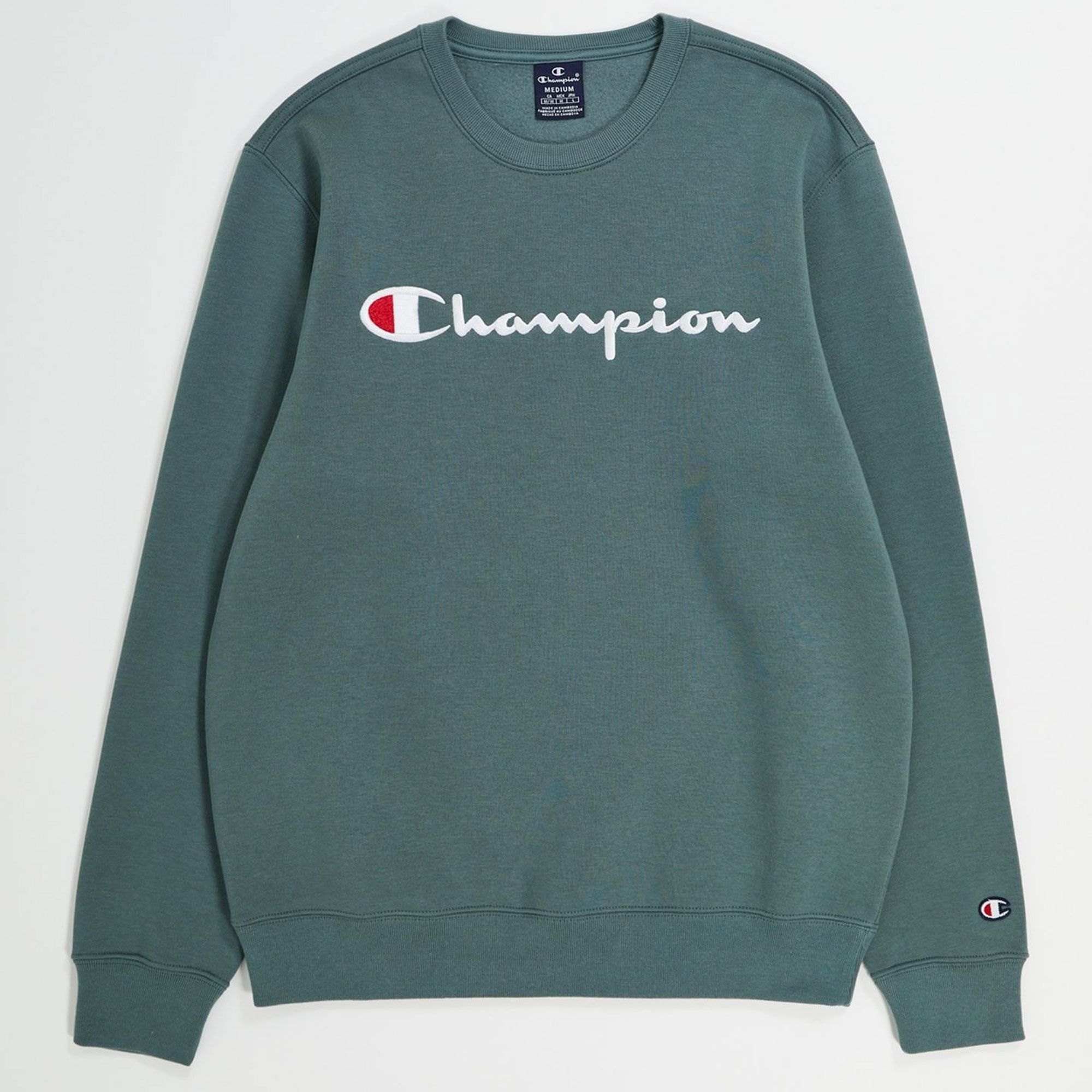 Champion Embroidered Script Logo Fleece Pullover Herren