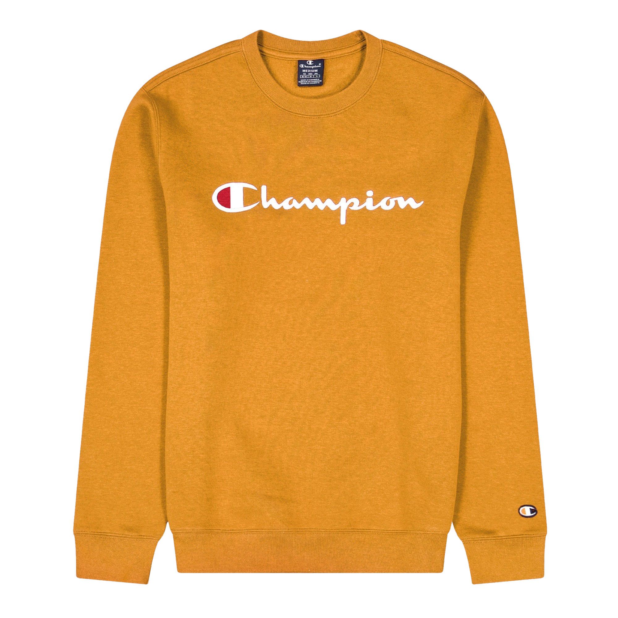 Champion Embroidered Script Logo Fleece Sweater Heren