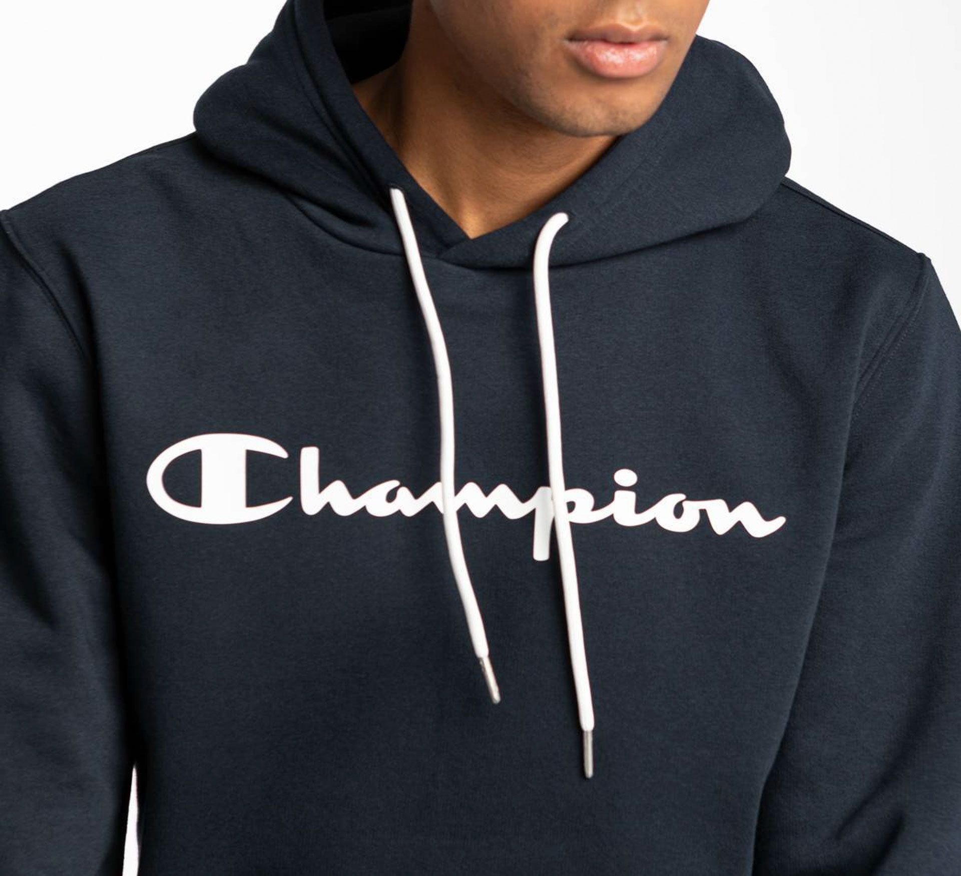 Champion Logo Hoodie Heren