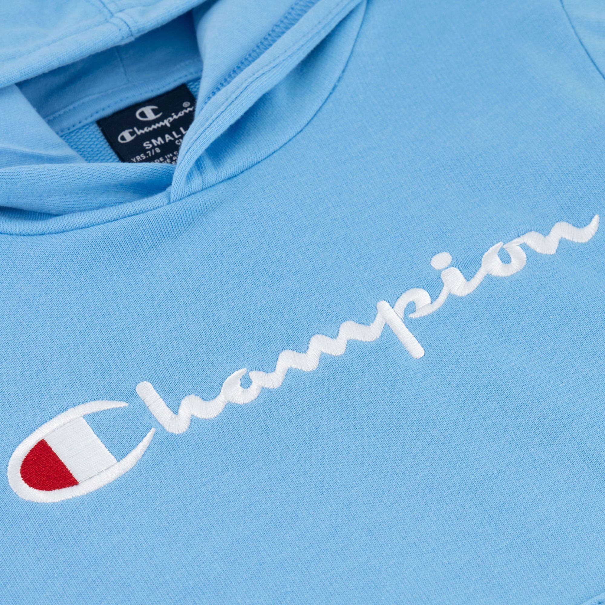 Champion Big Script Logo Hoodie Junior