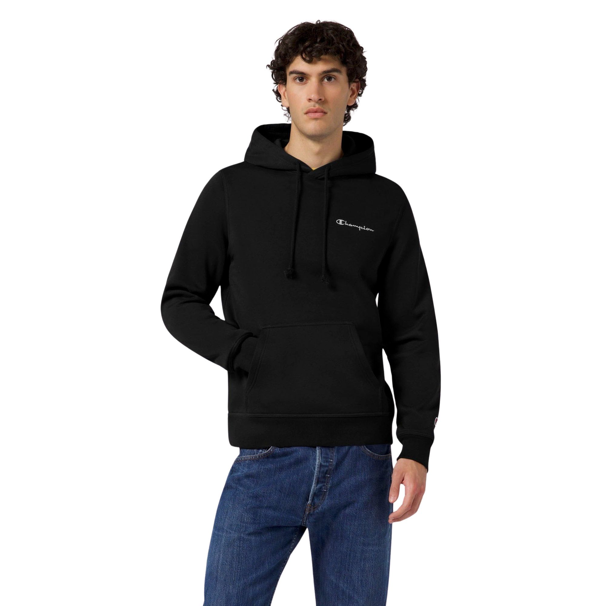 Champion Icons Small Logo Hoodie Heren