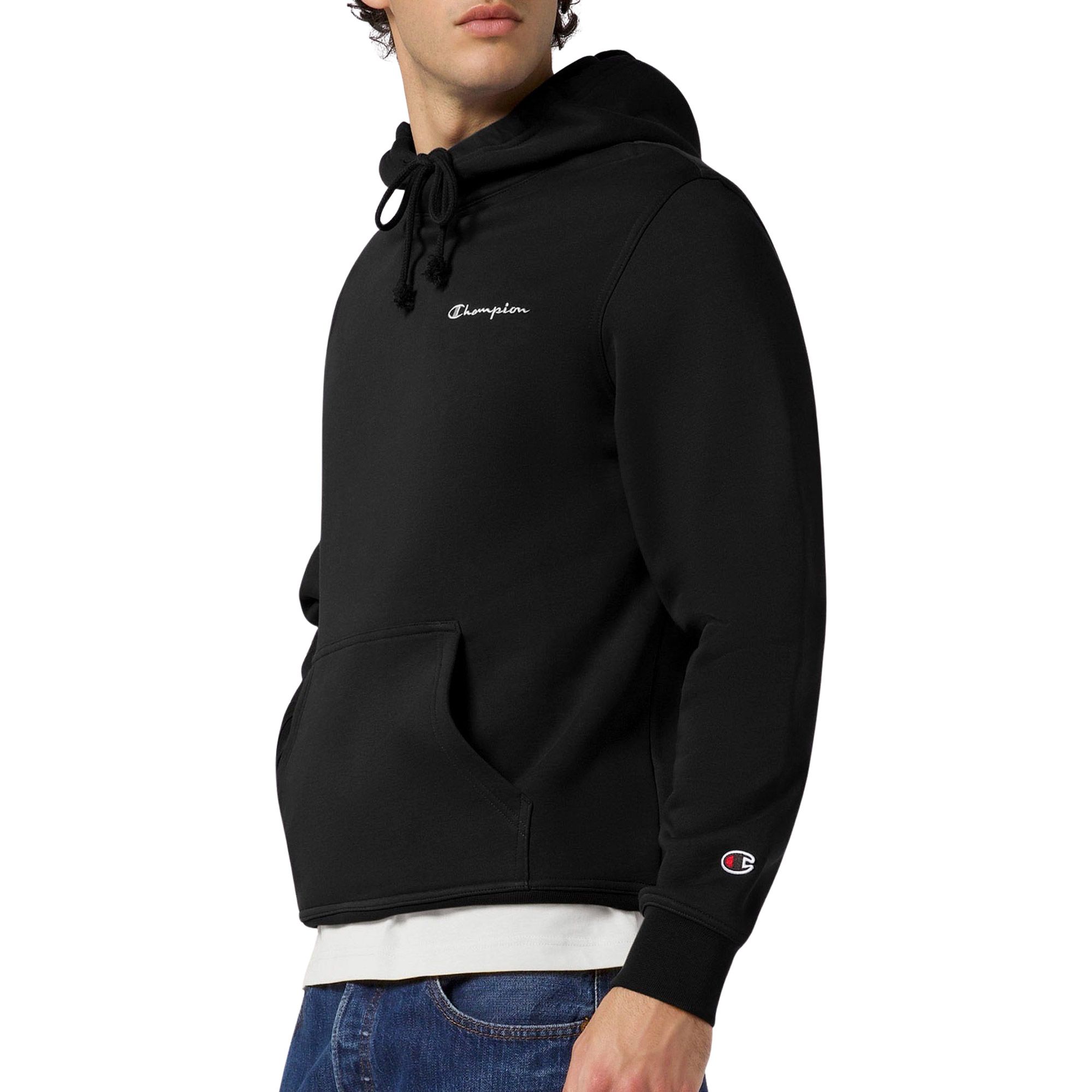 Champion Icons Small Logo Hoodie Heren