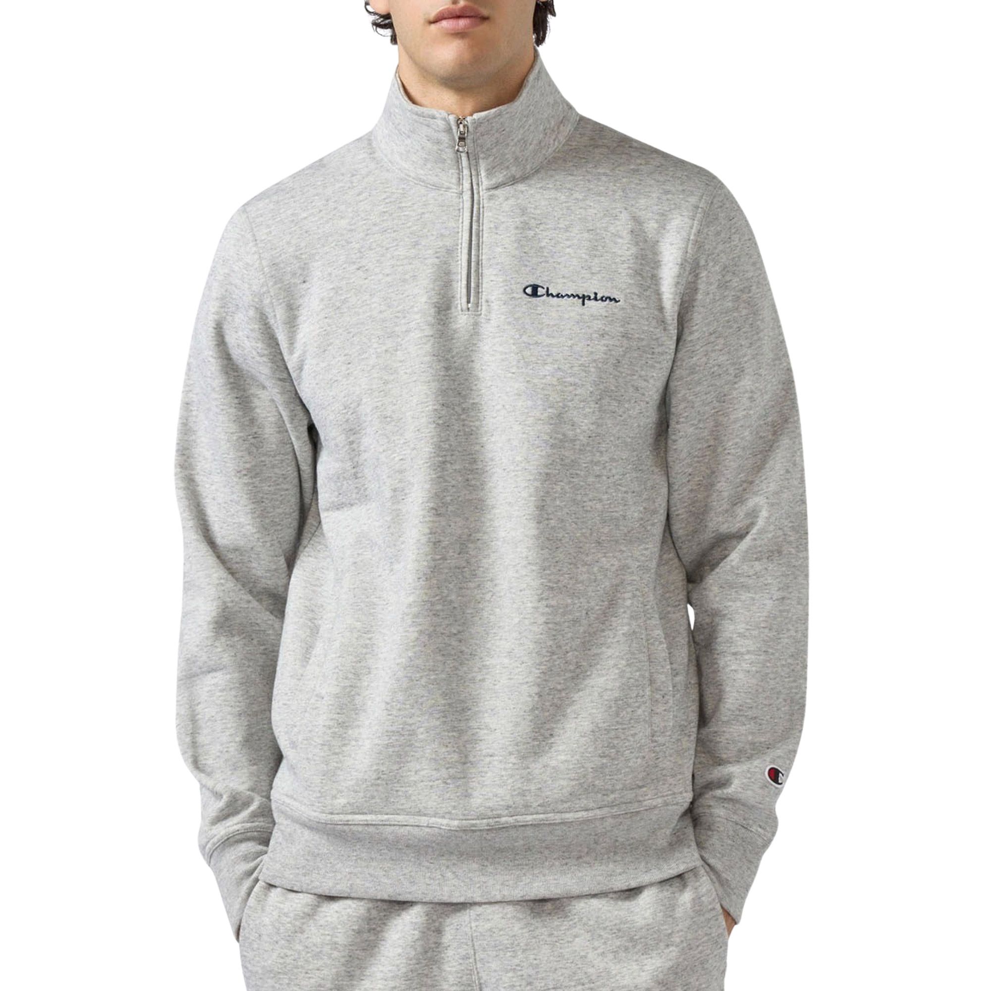 Champion Icons Small Logo Half-Zip Sweater Heren