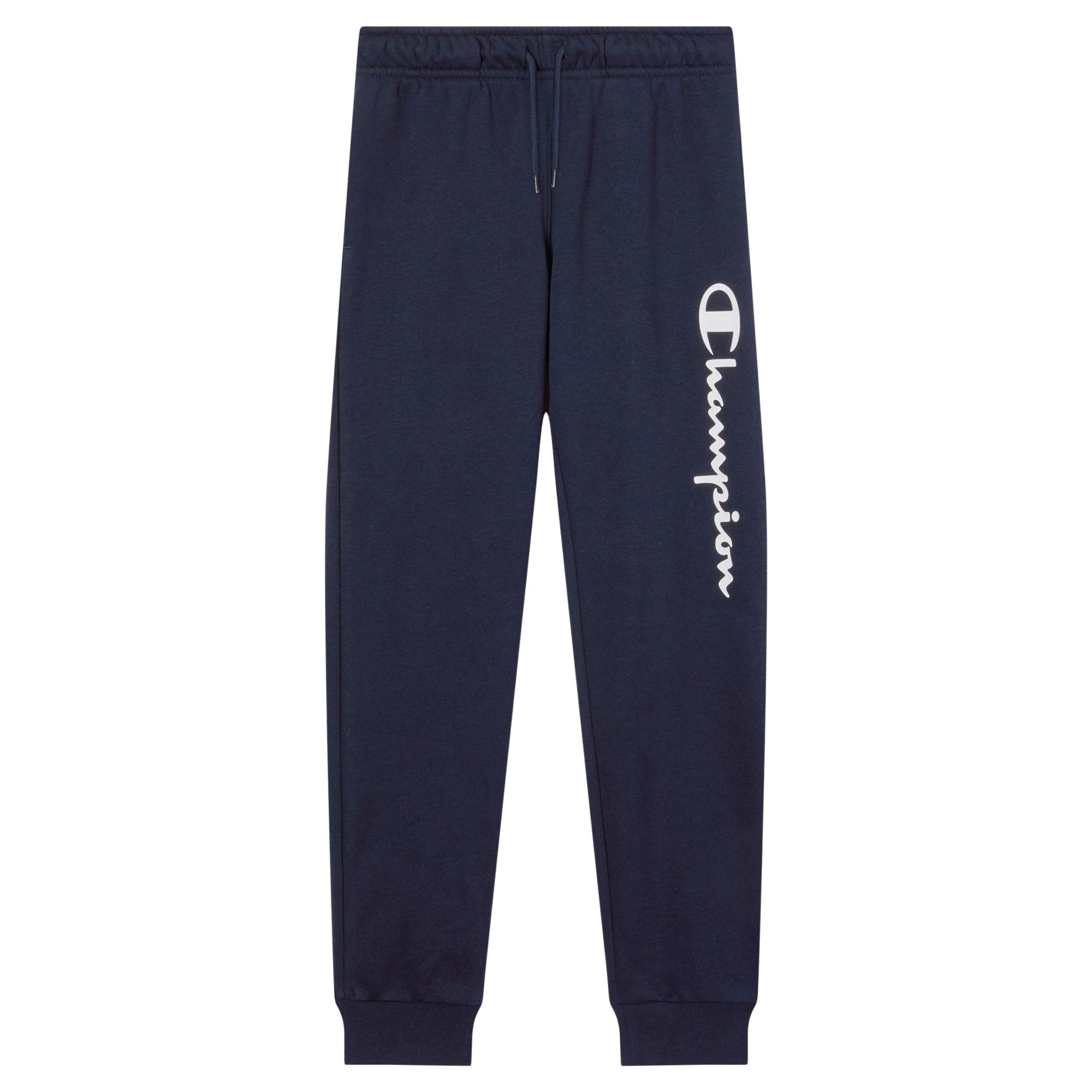 Champion Script Logo Fleece Rib Cuff Joggingbroek Junior