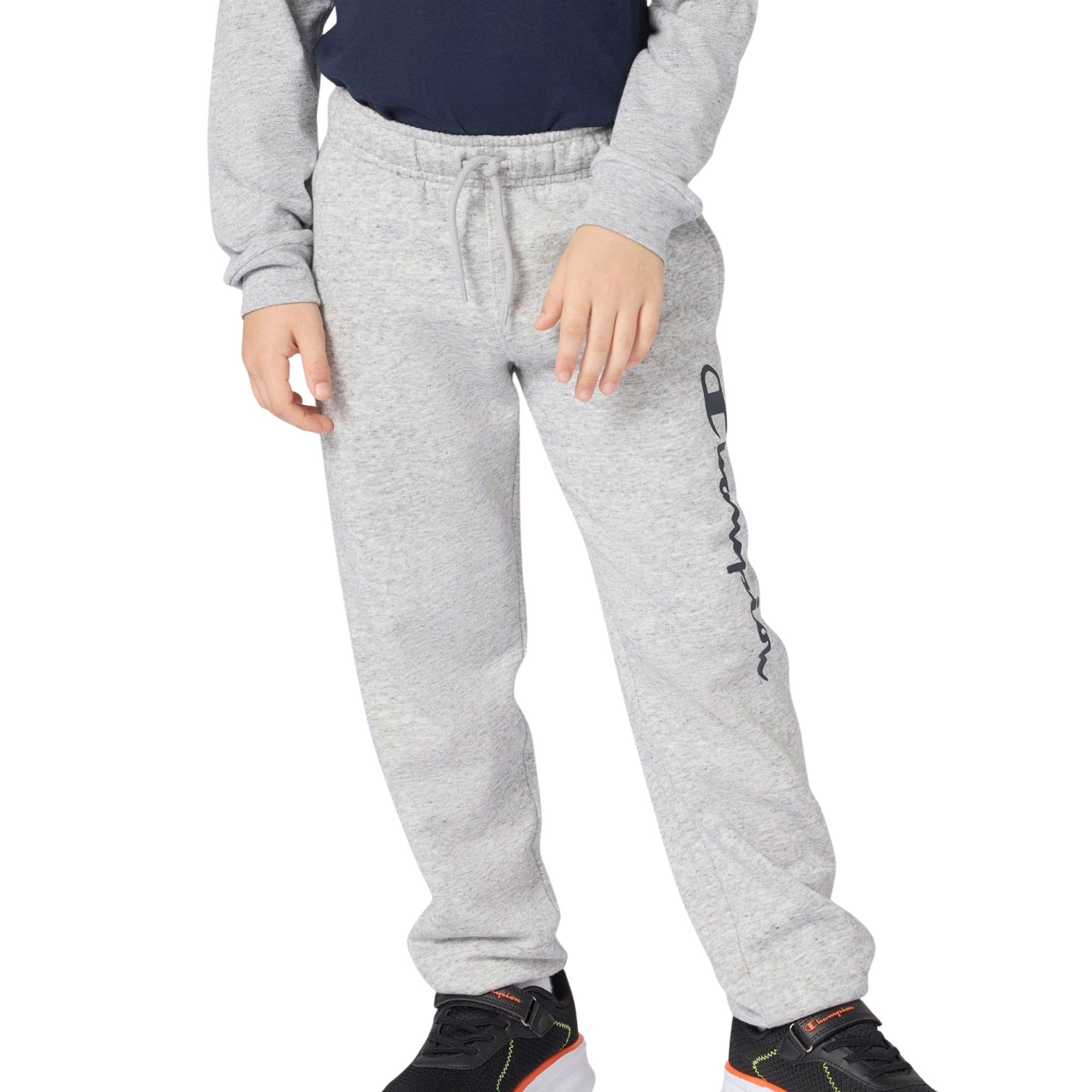 Champion Script Logo Fleece Rib Cuff Joggingbroek Junior