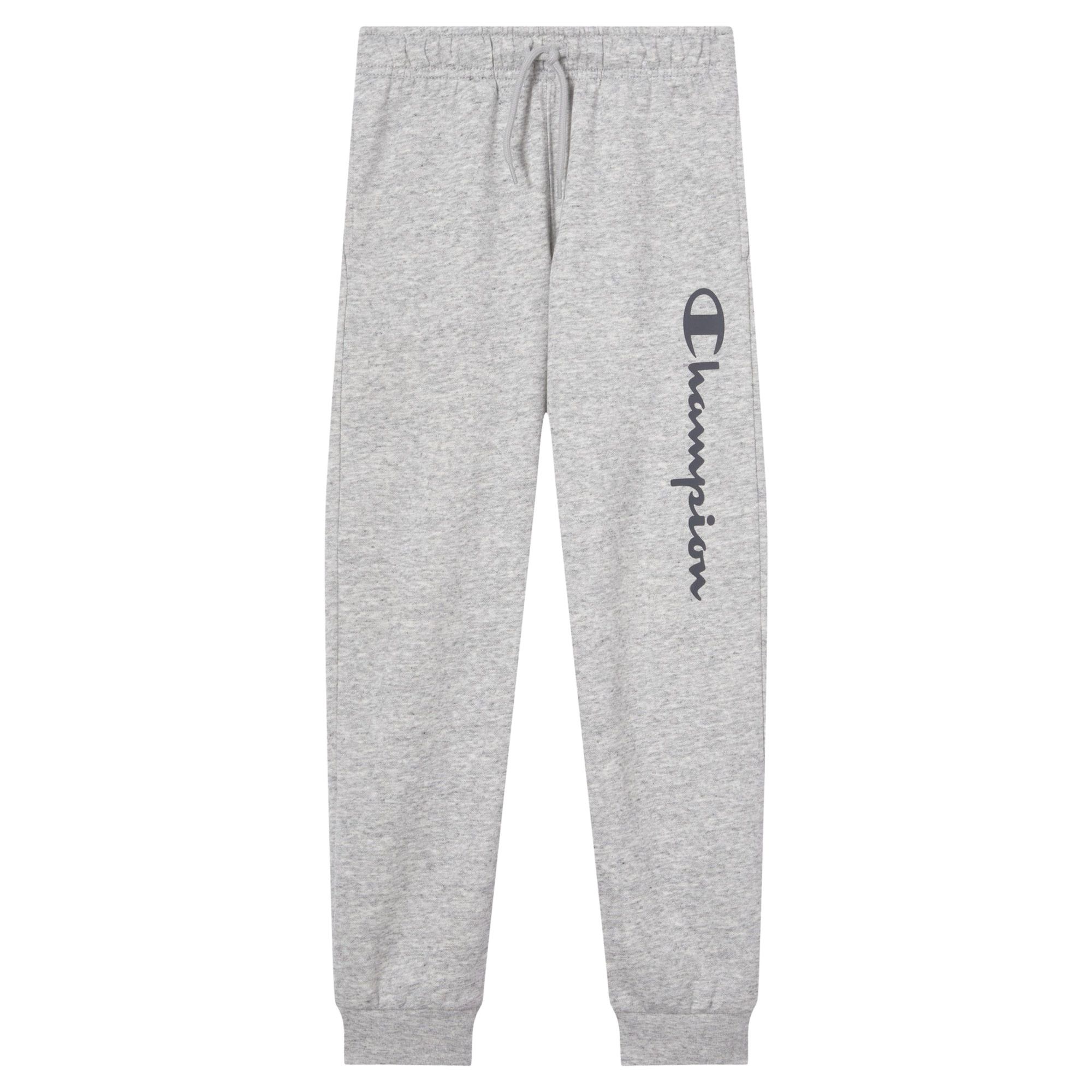 Champion Script Logo Fleece Rib Cuff Joggingbroek Junior