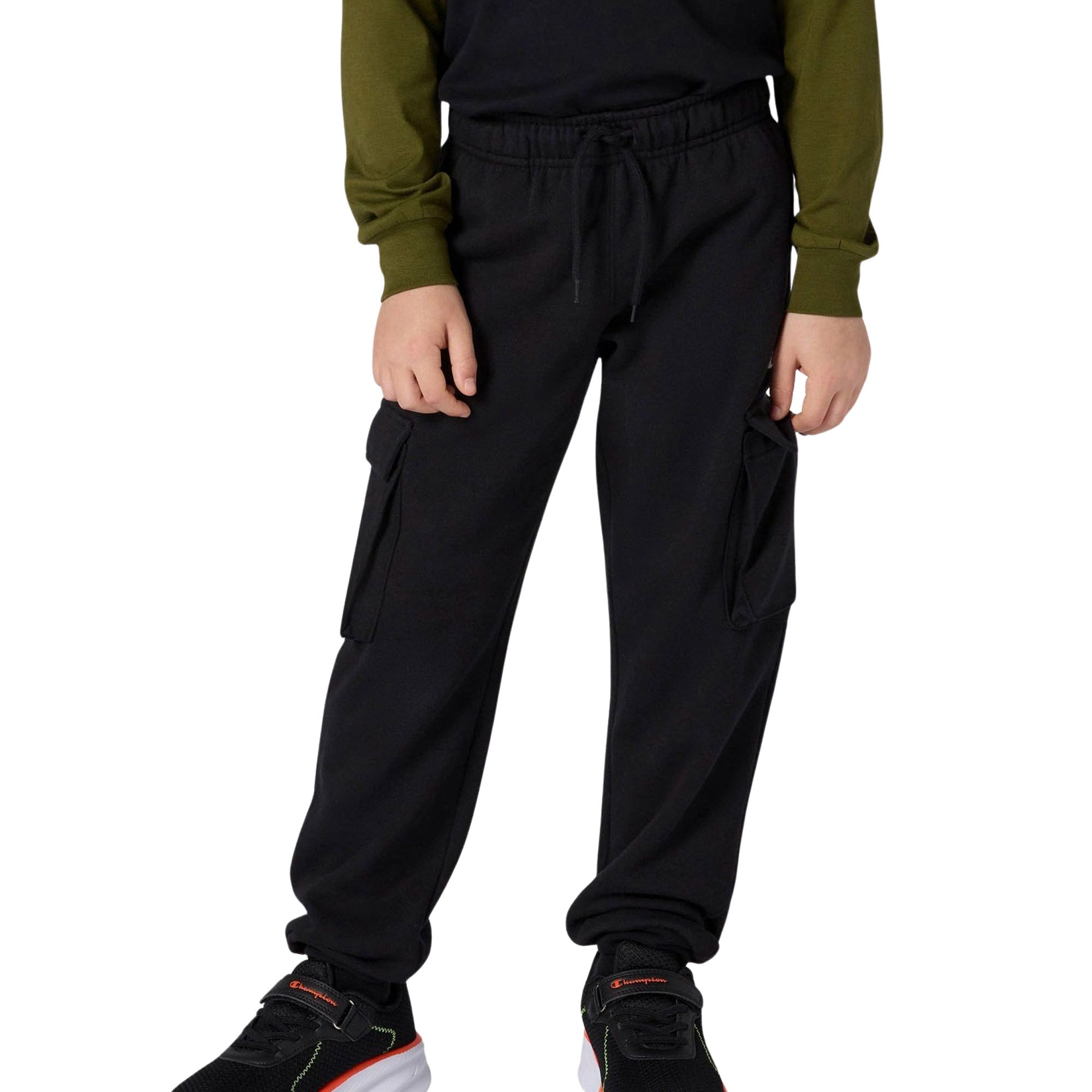 Champion Icons Fleece Rib Cuff Cargo Joggingbroek Junior