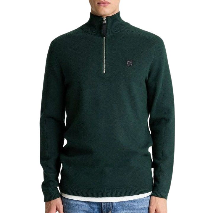 Chasin' Oscar Half Zip Sweater Heren