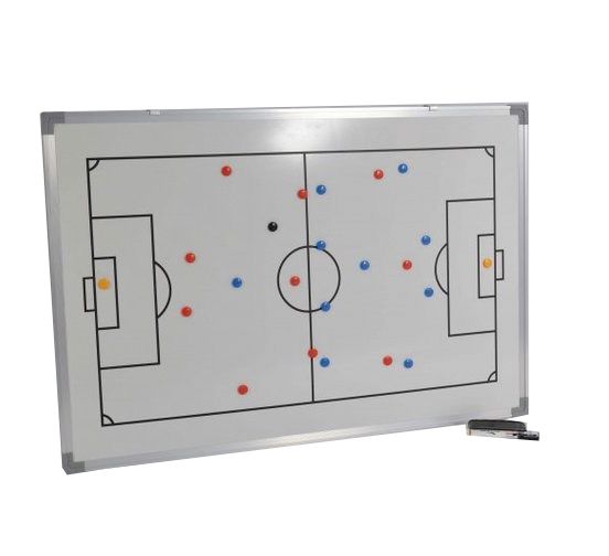 Coachbord voetbal - tactiekbord - 45x60 centimeter met draagtas