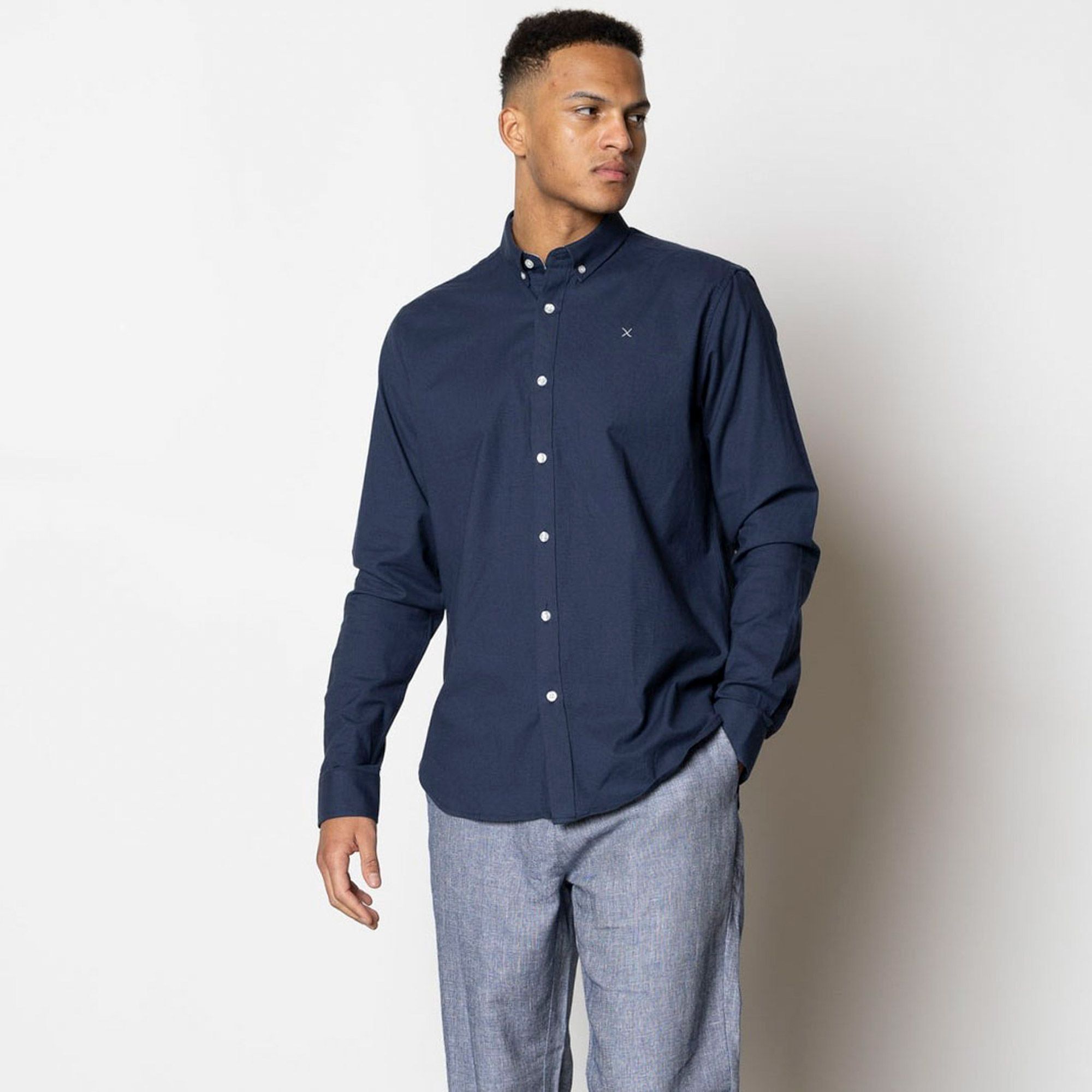 Shirt Clean Cut Copenhagen Oxforn Stretch Hommes