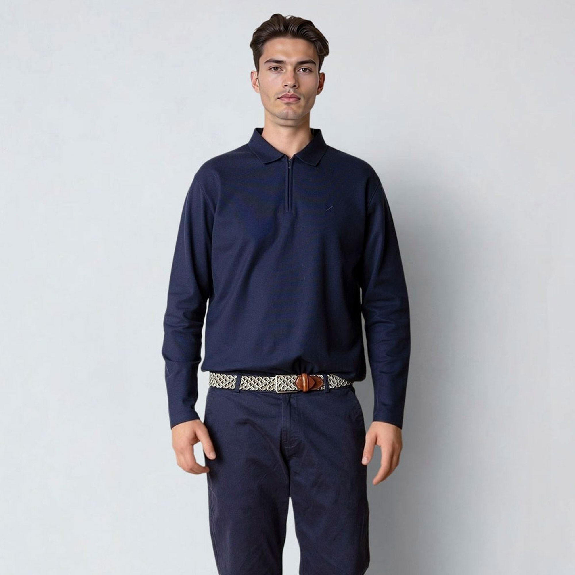 Clean Cut Copenhagen Joss L/S Polo Heren