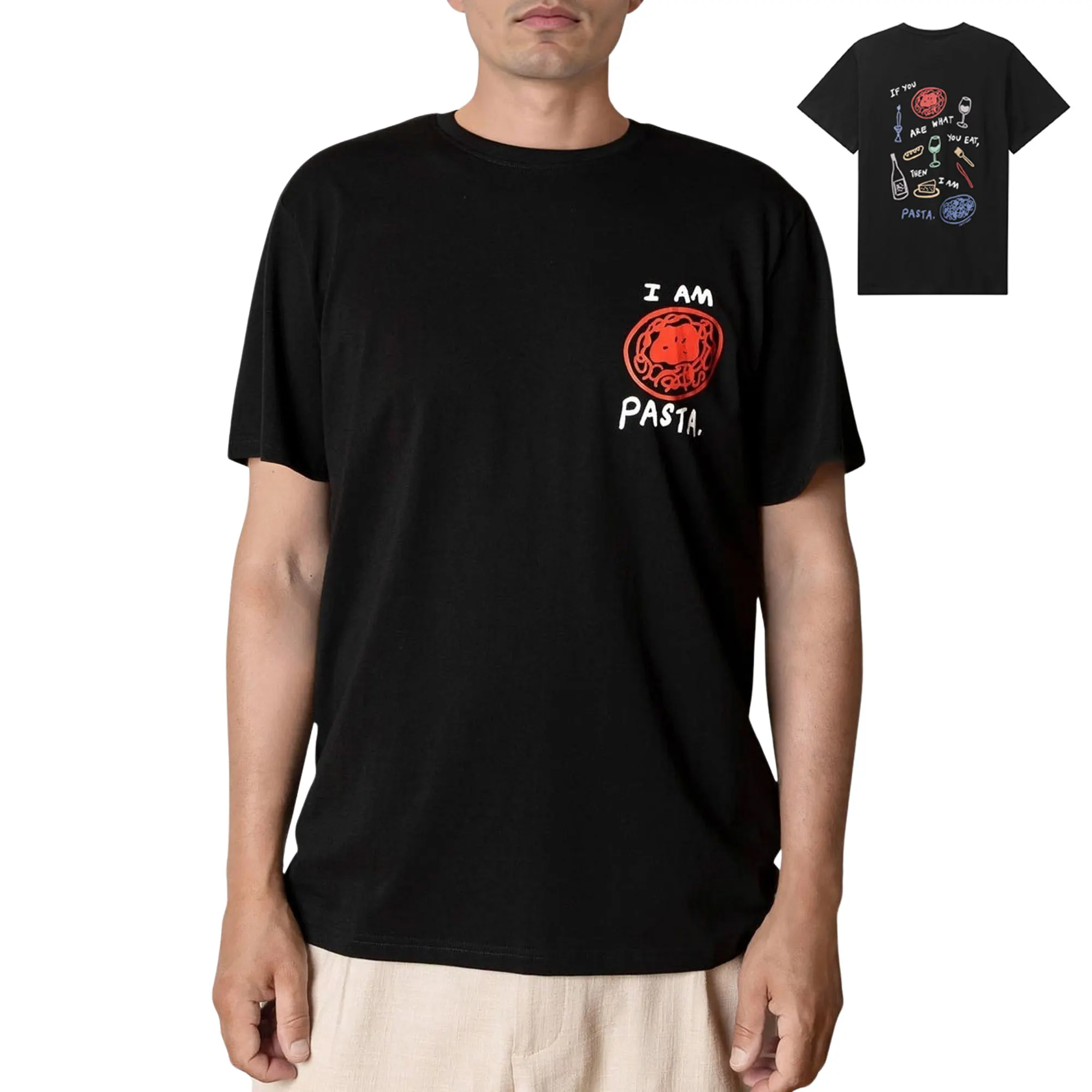 Clean Cut Copenhagen Pasta T-shirt Heren
