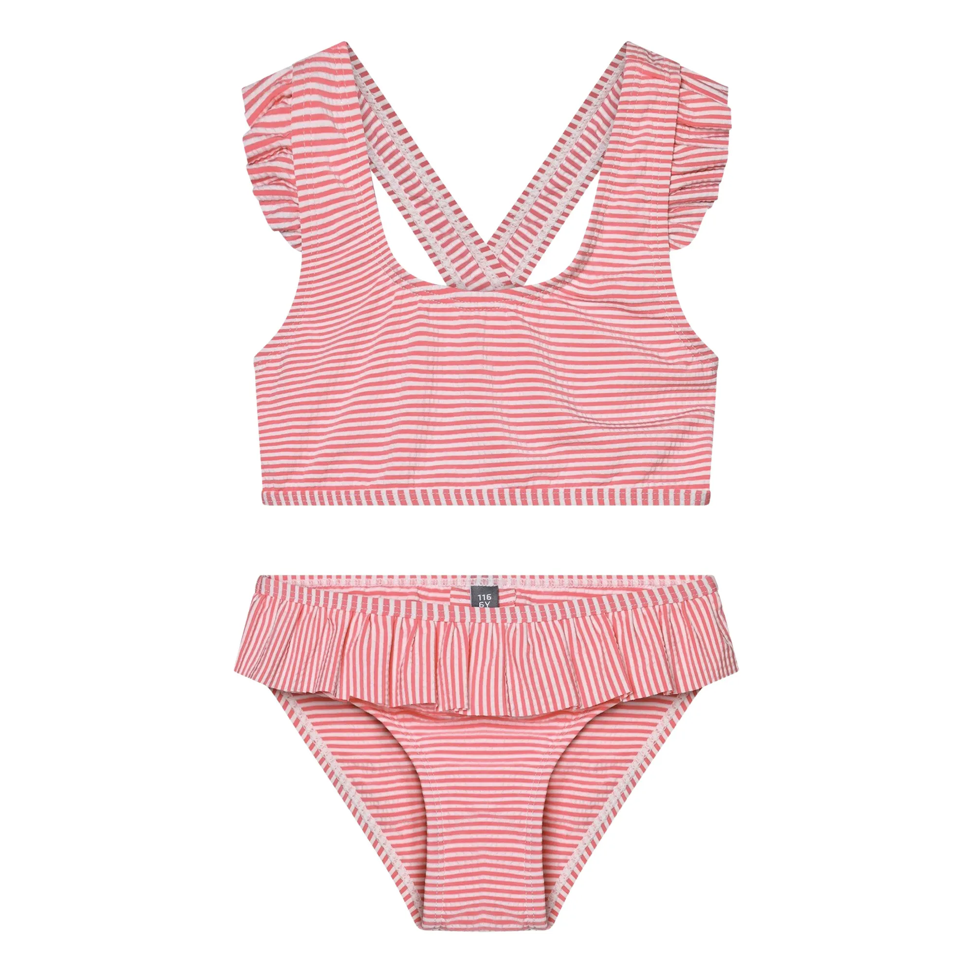 Color Kids Seersucker Bikini Meisjes Color Kids Seersucker Bikini Meisjes
