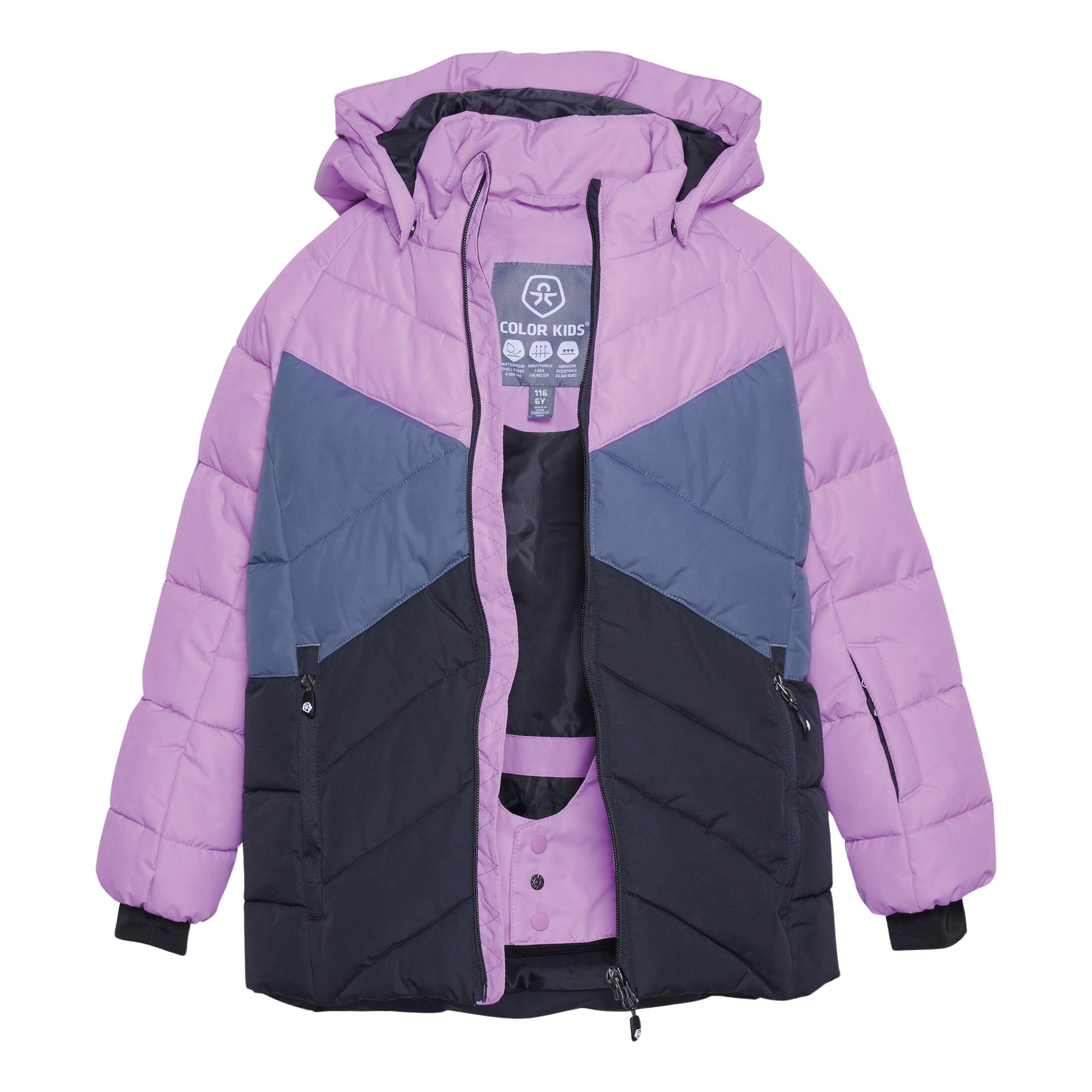 Color Kids Colorblock Skijas Junior