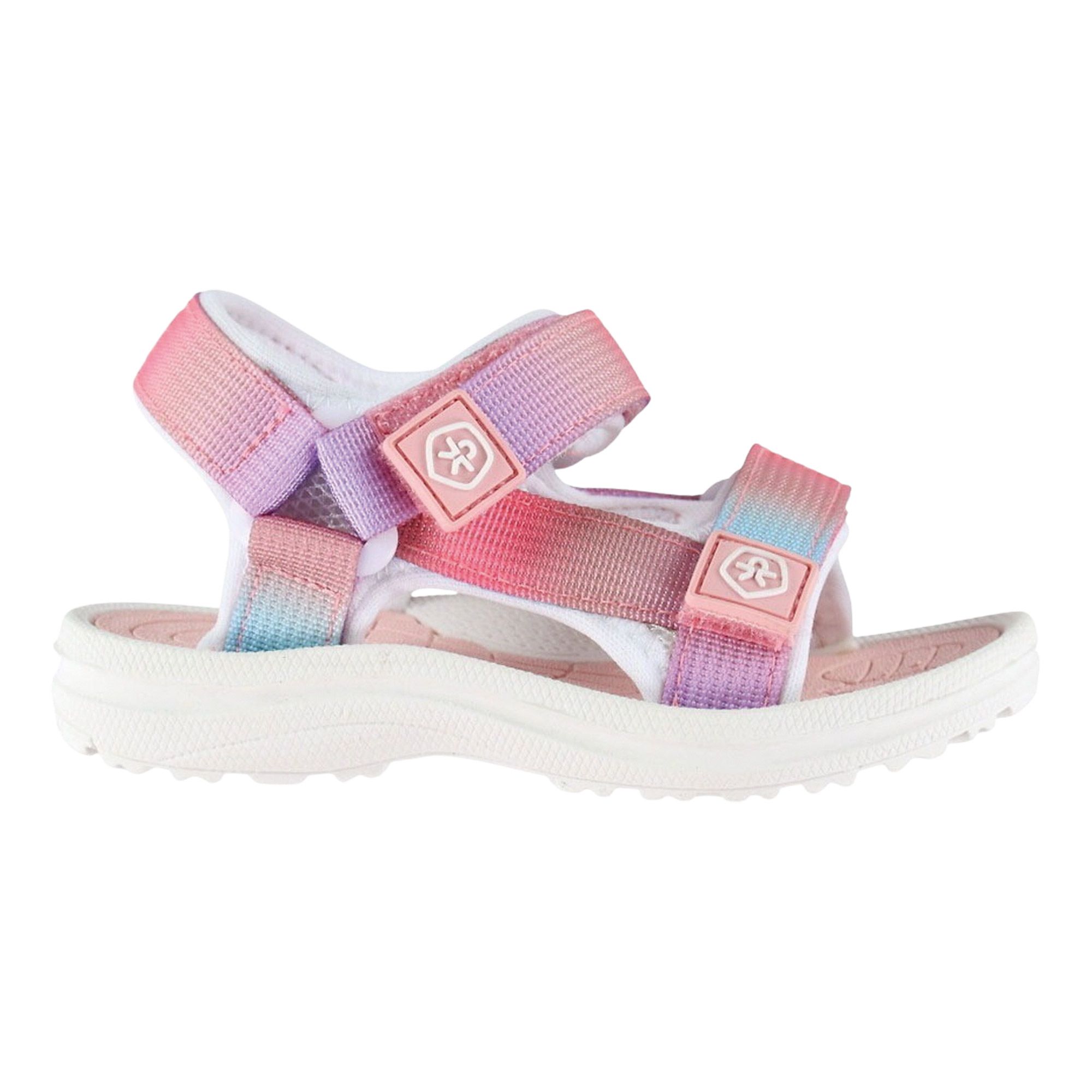 Color Kids Colorblock W. Velcro Sandalen Junior
