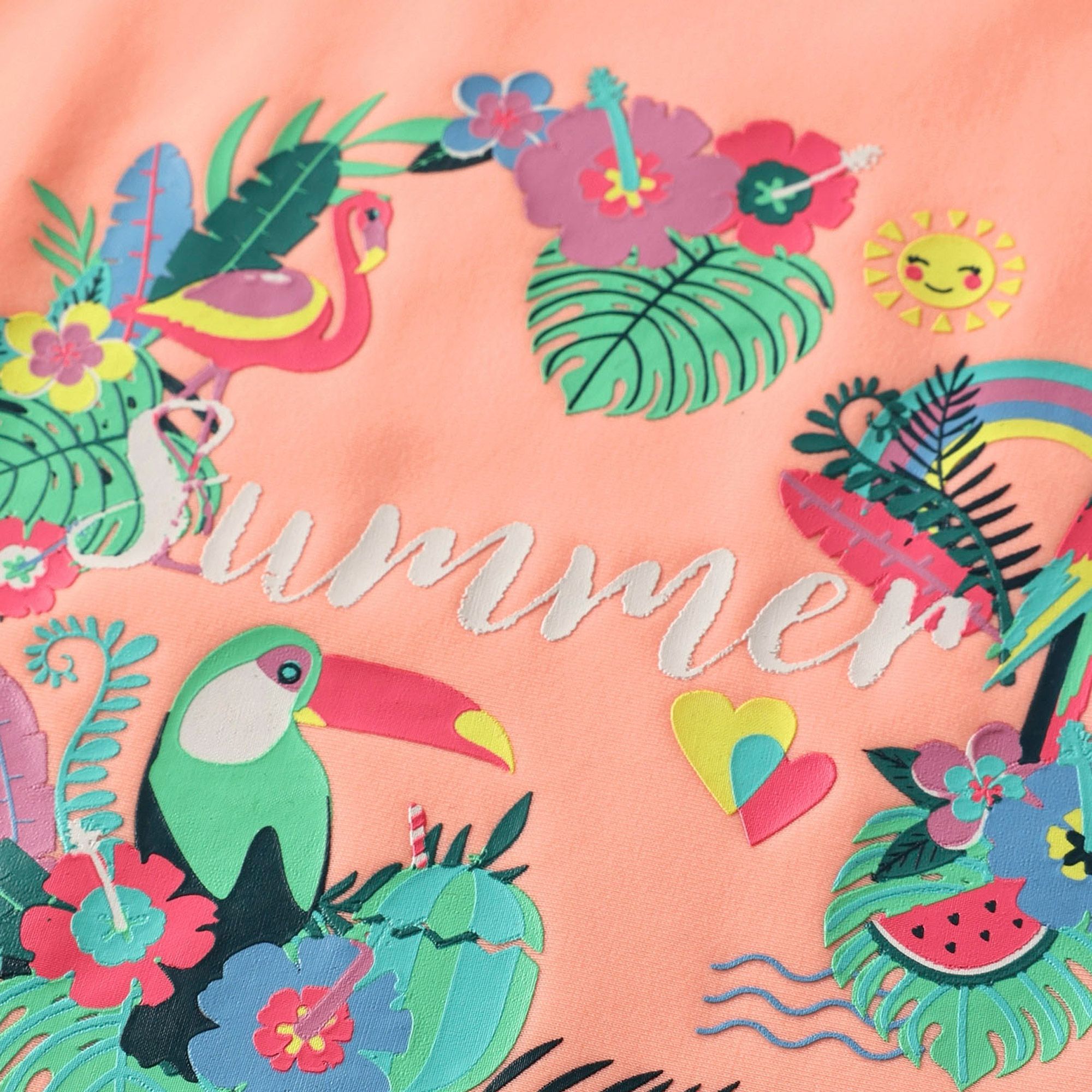 Color Kids Print Shirt Junior