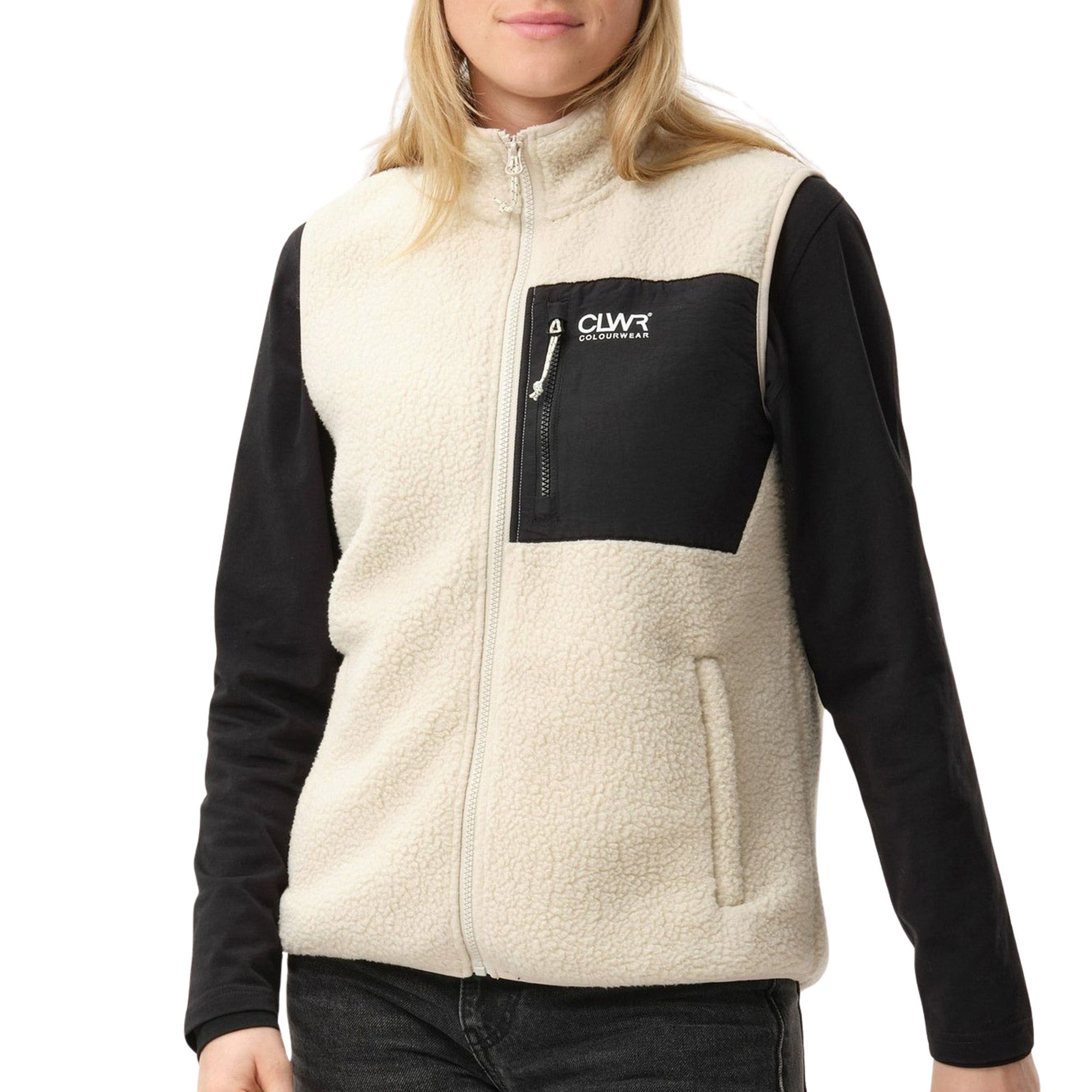 Colourwear Pile Fleece Bodywarmer Dames