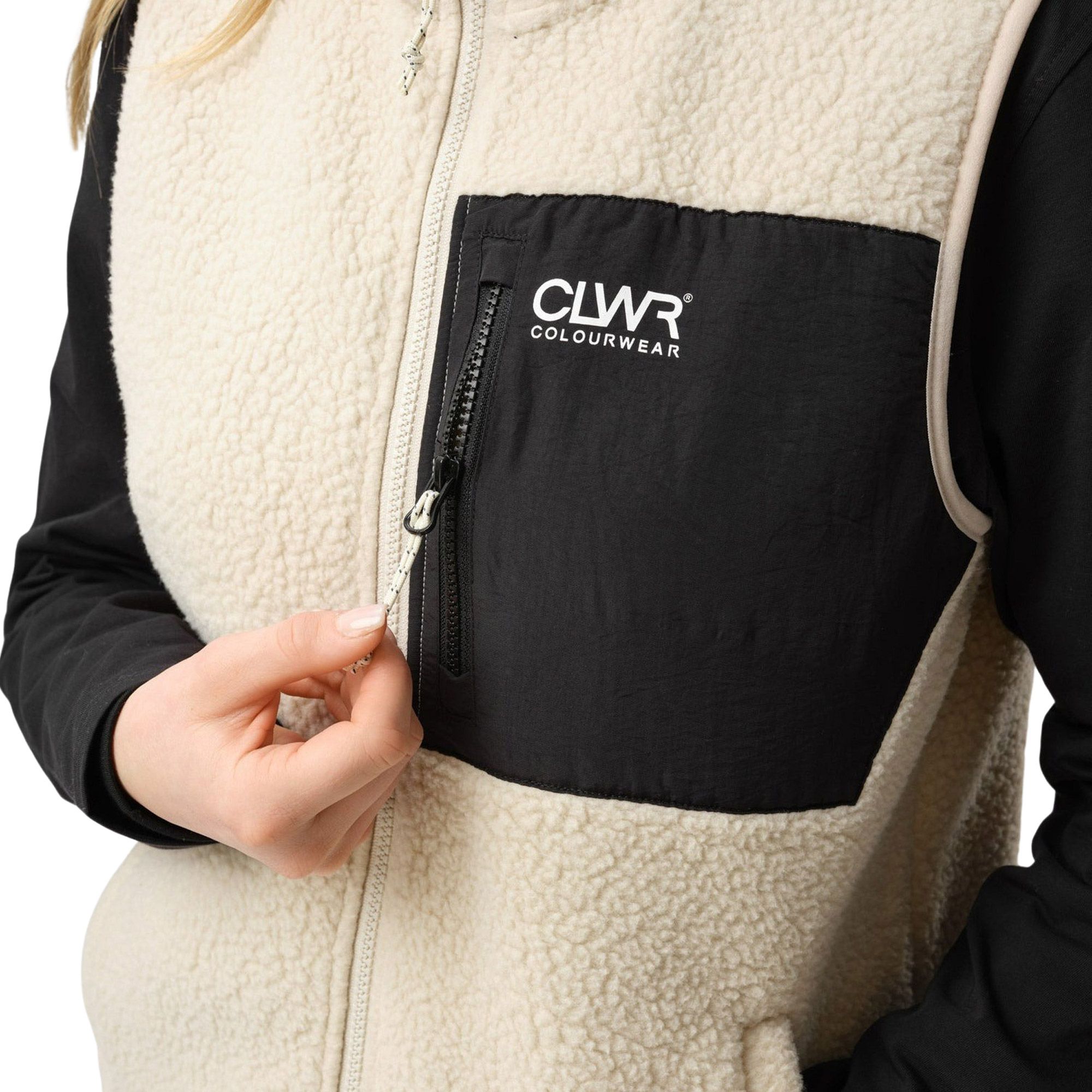 Colourwear Pile Fleece Bodywarmer Dames