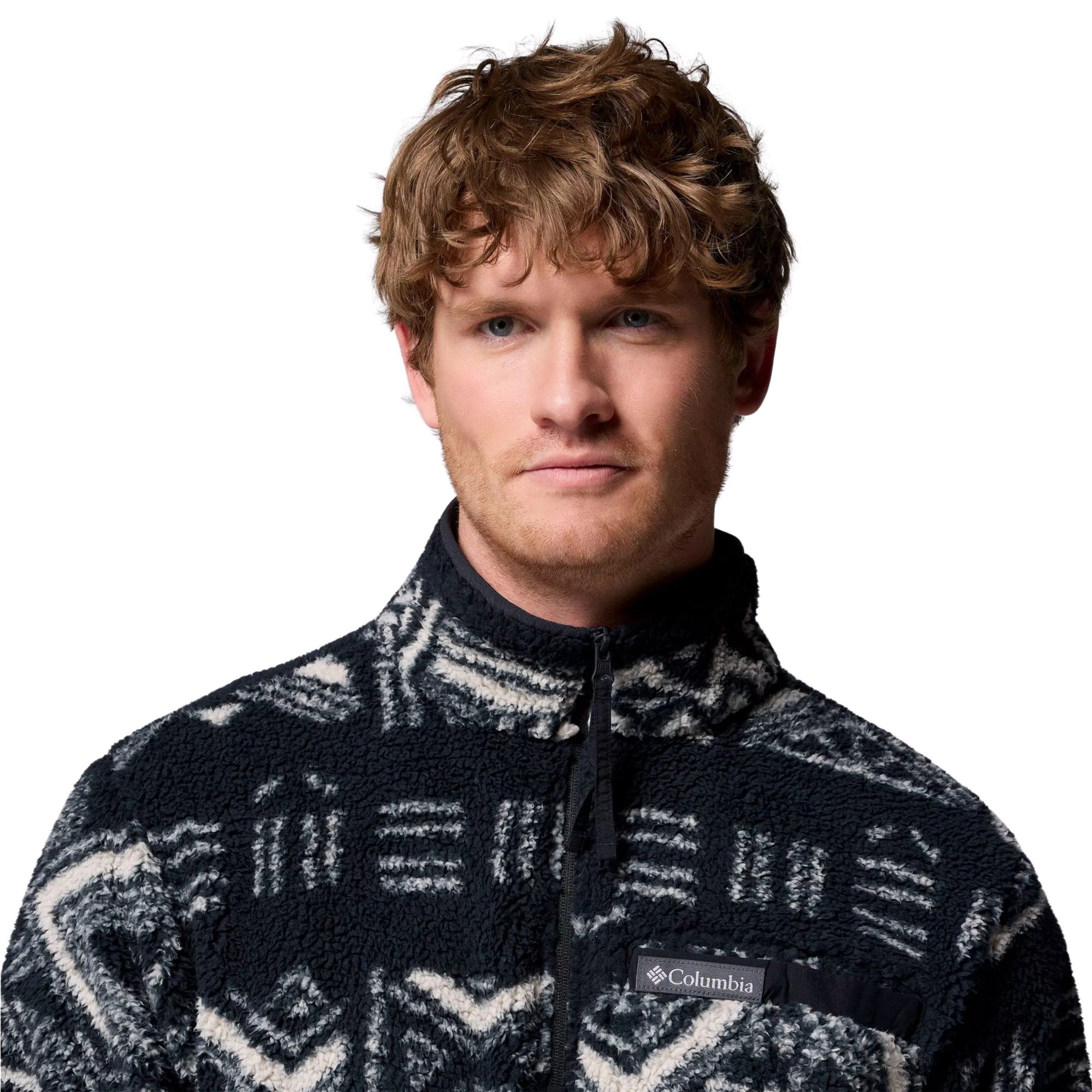 Columbia Rugged Ridge High Pile Half Zip Sweater Heren
