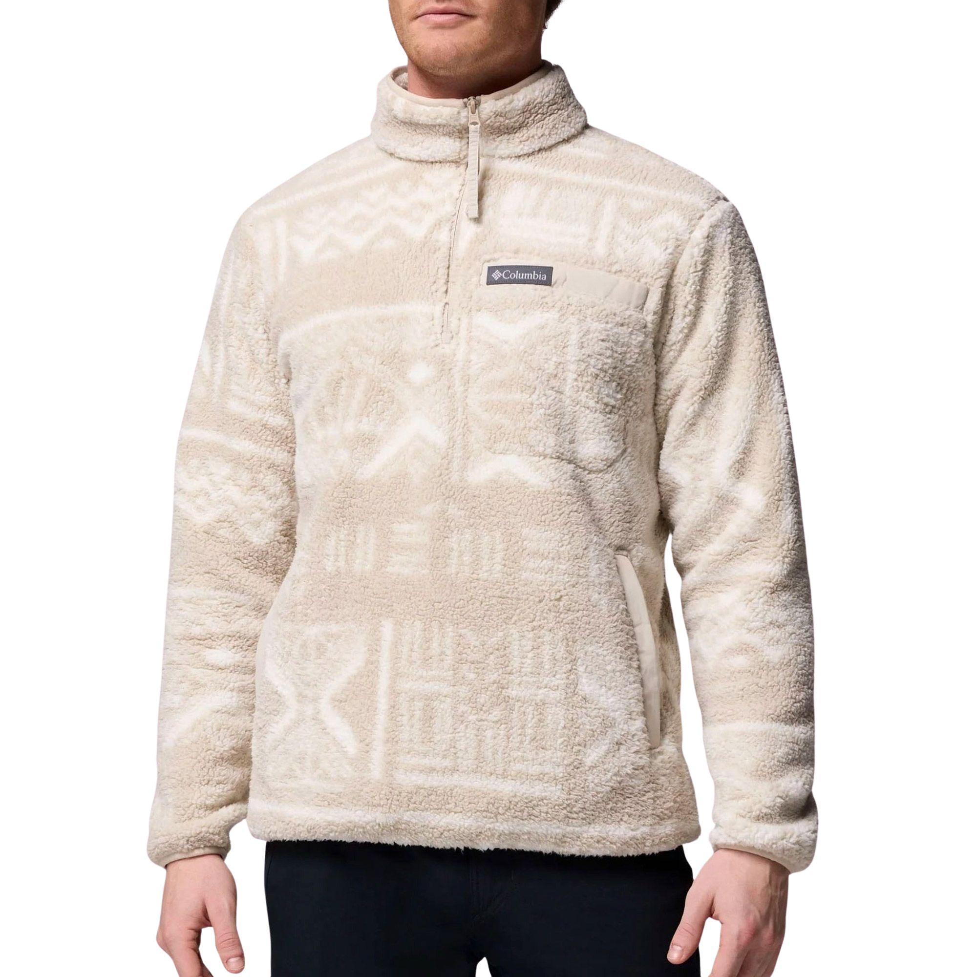 Columbia Rugged Ridge High Pile Half Zip Sweater Heren