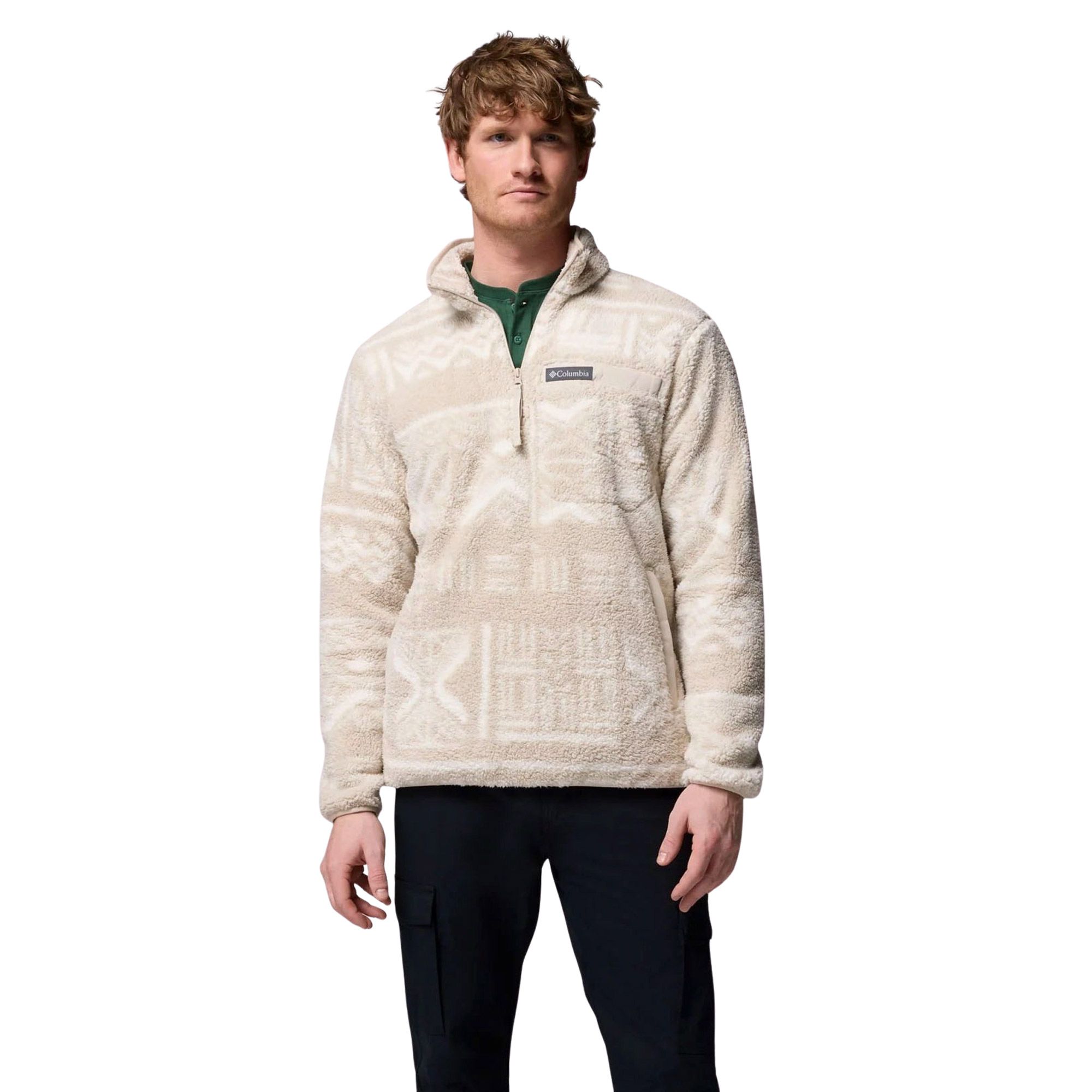 Columbia Rugged Ridge High Pile Half Zip Sweater Heren