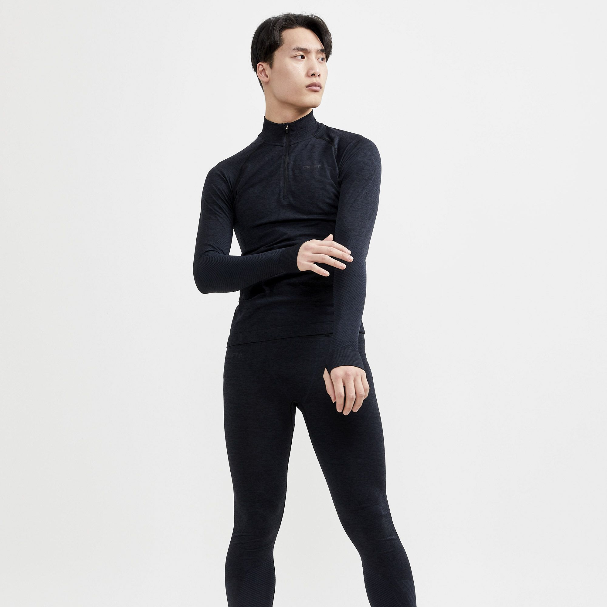Craft Core Dry Active Comfort Zip Thermoshirt Heren