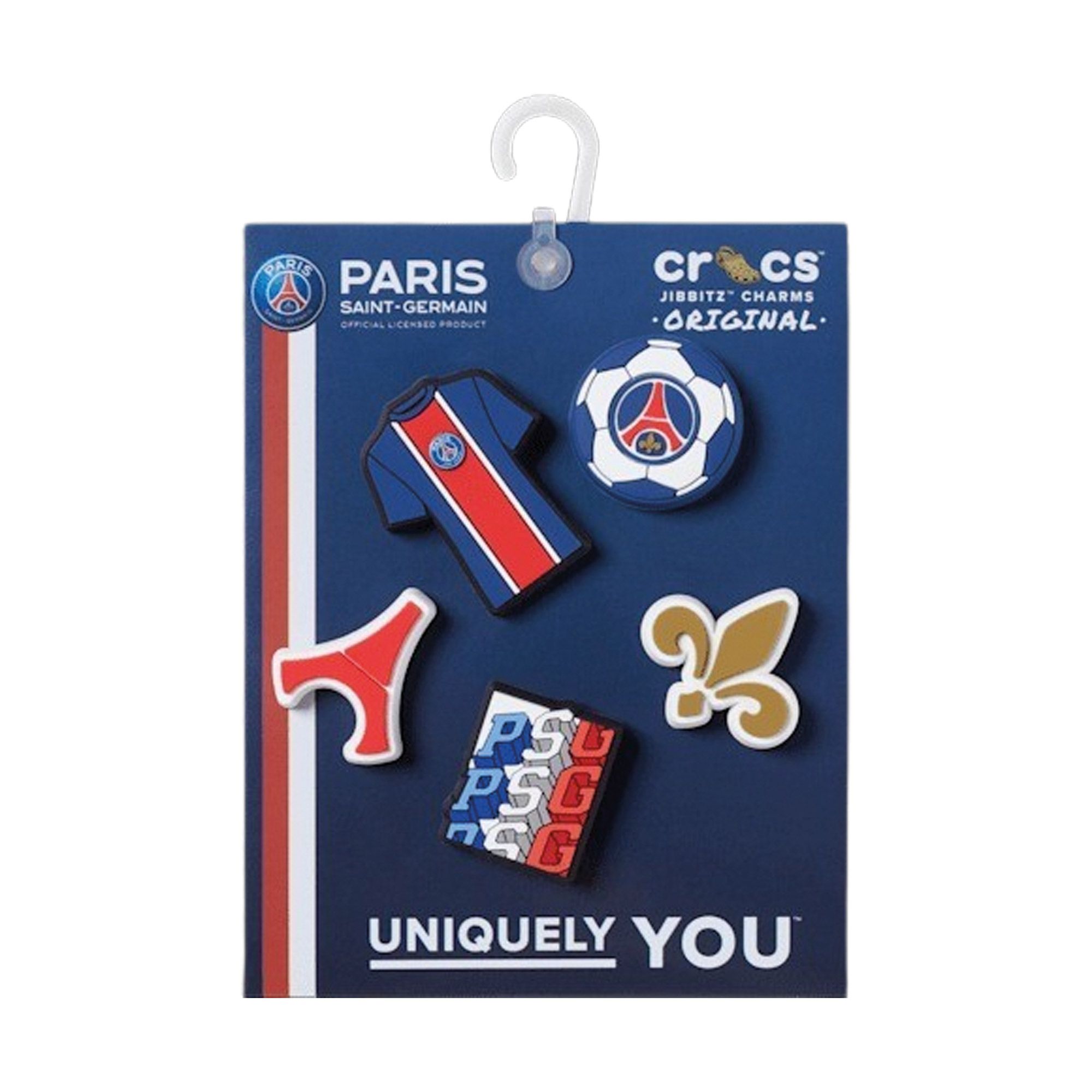 Crocs Paris St Germain Jibbitz (lot de 5)