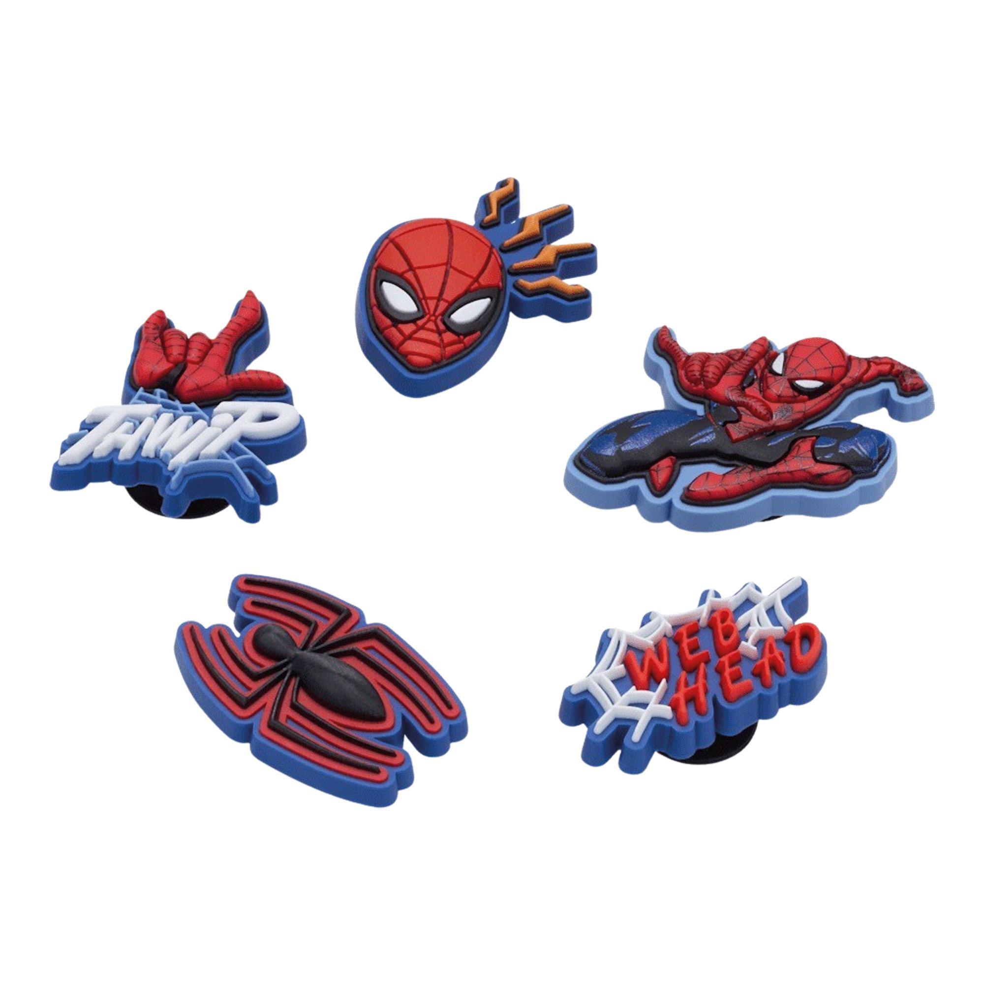 Crocs Spiderman Jibbitz (5-pack)