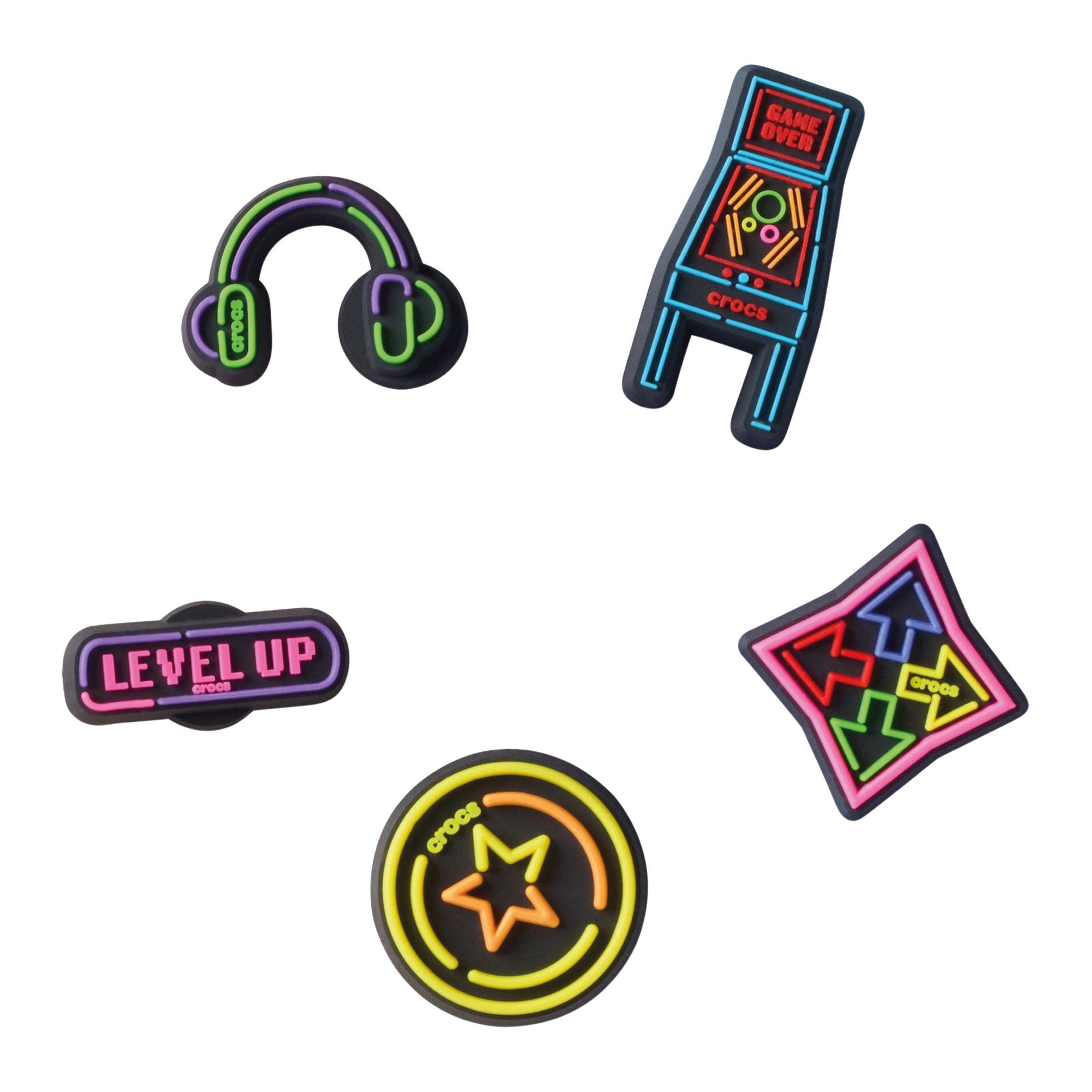 Jibbitz Crocs Level Up Gamer (lot de 5)