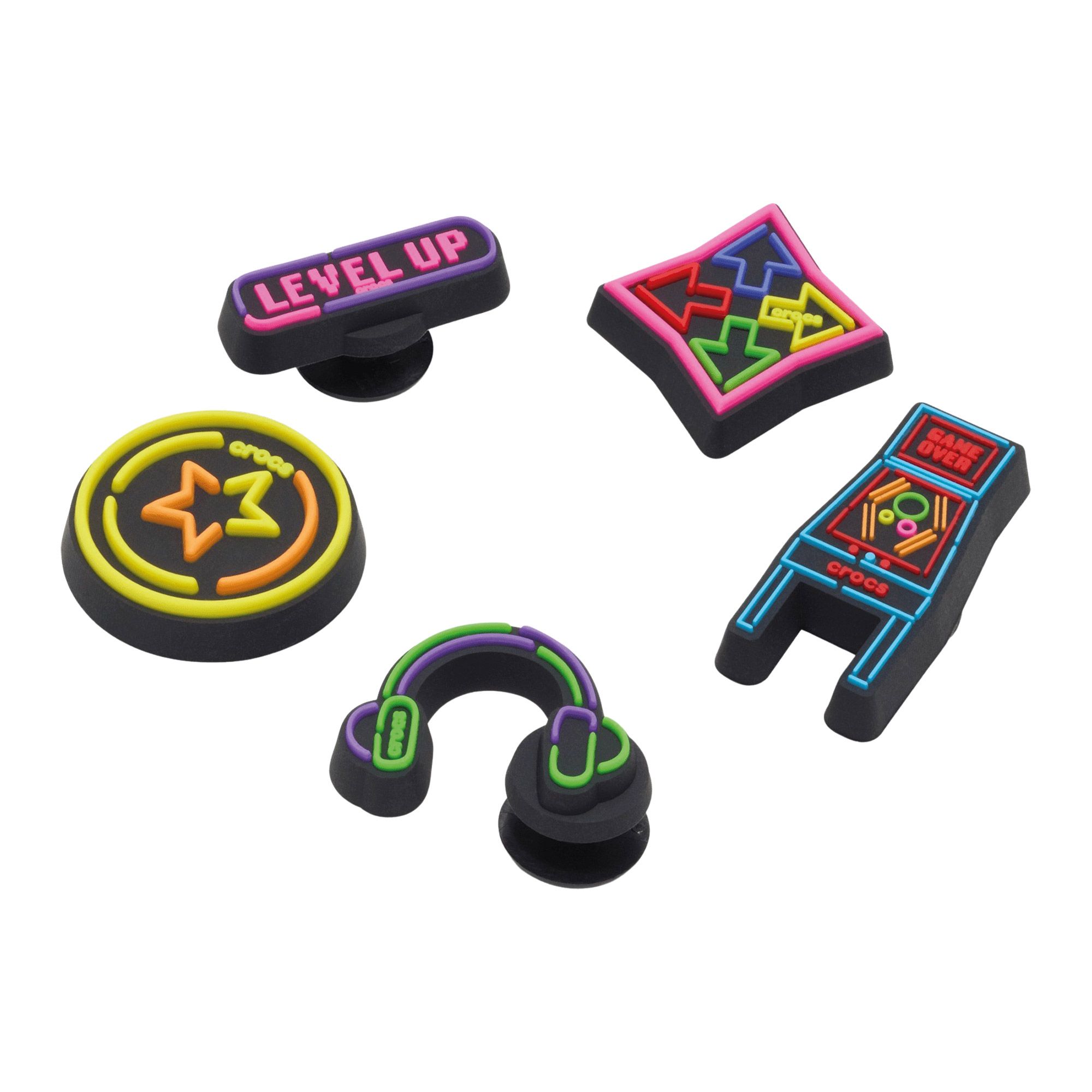 Jibbitz Crocs Level Up Gamer (lot de 5)