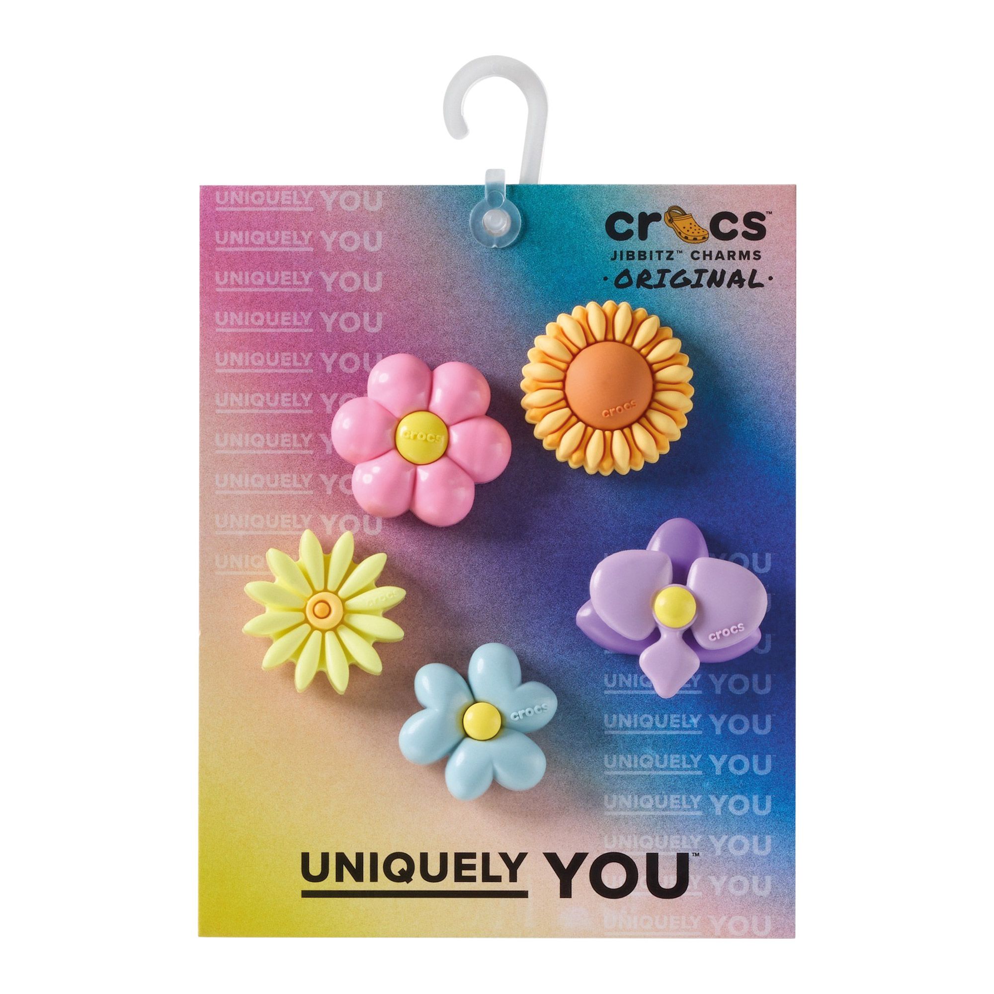 Jibbitz Crocs Puffy Flowers (lot de 5)