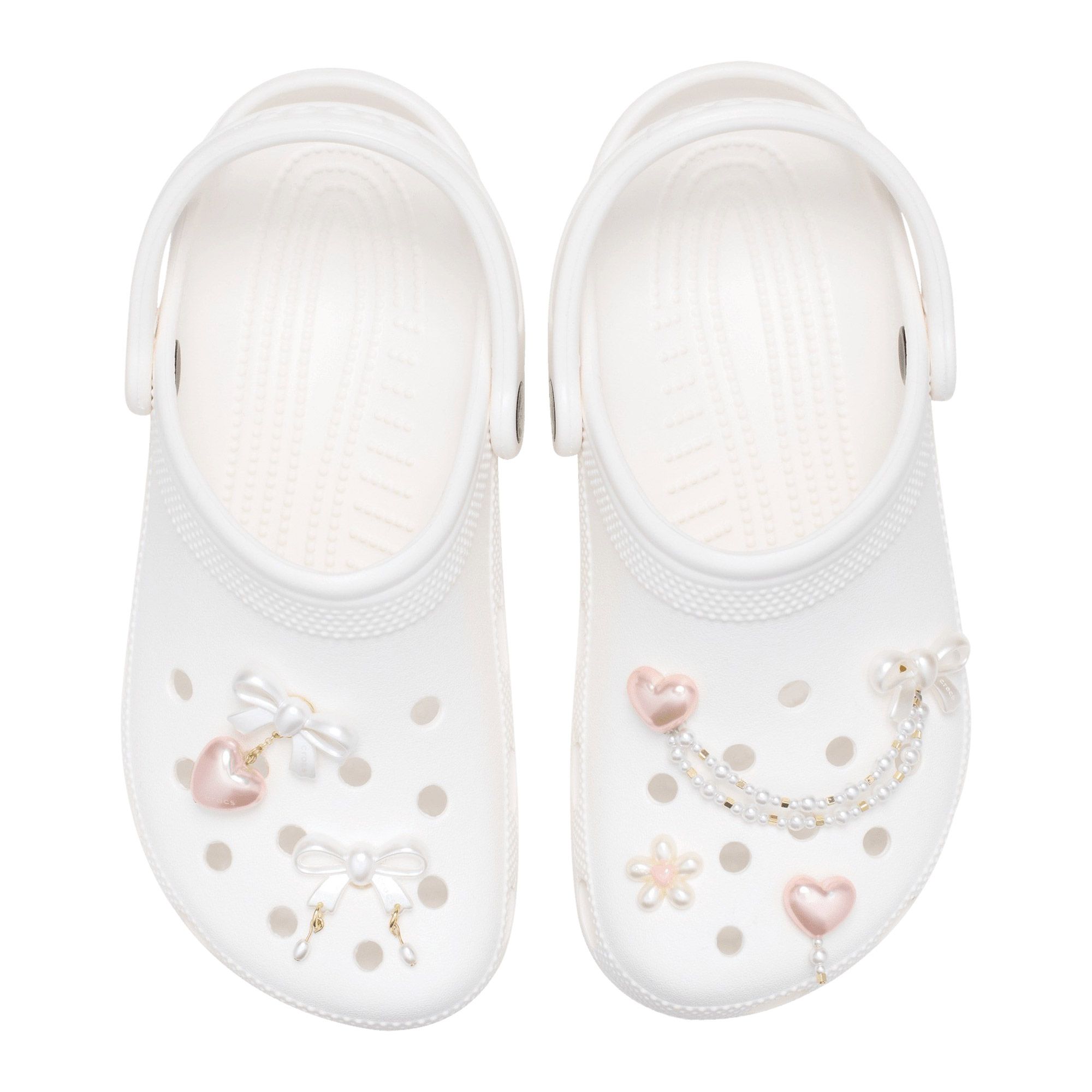 Jibbitz Crocs Bow and Pink Heart (lot de 5)