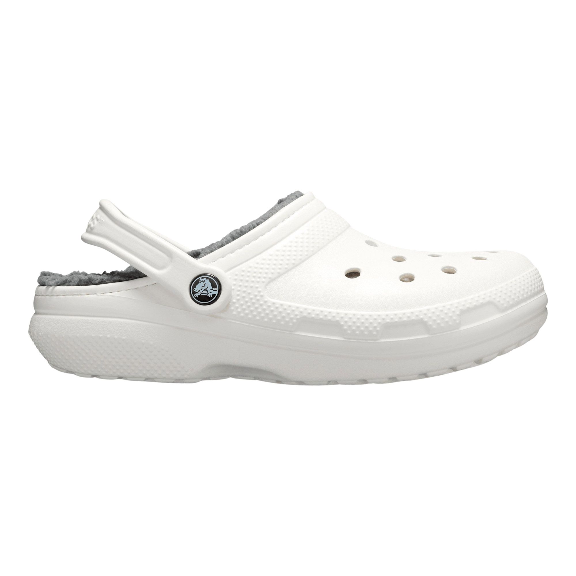 Crocs Classic Fuzz Lined Clog Instappers Senior | PlutoSport