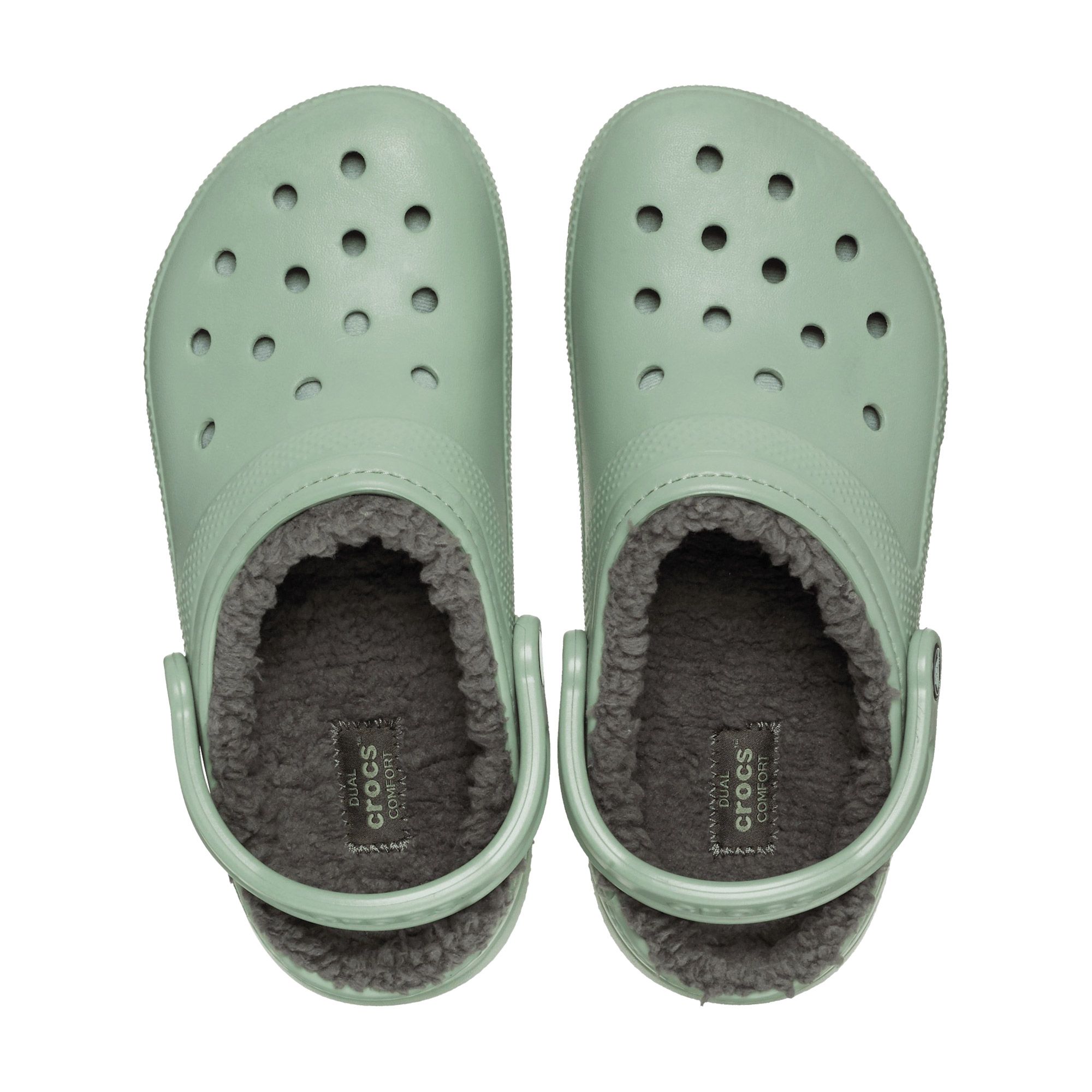 Crocs Classic Fuzz Lined Clog Instappers Senior