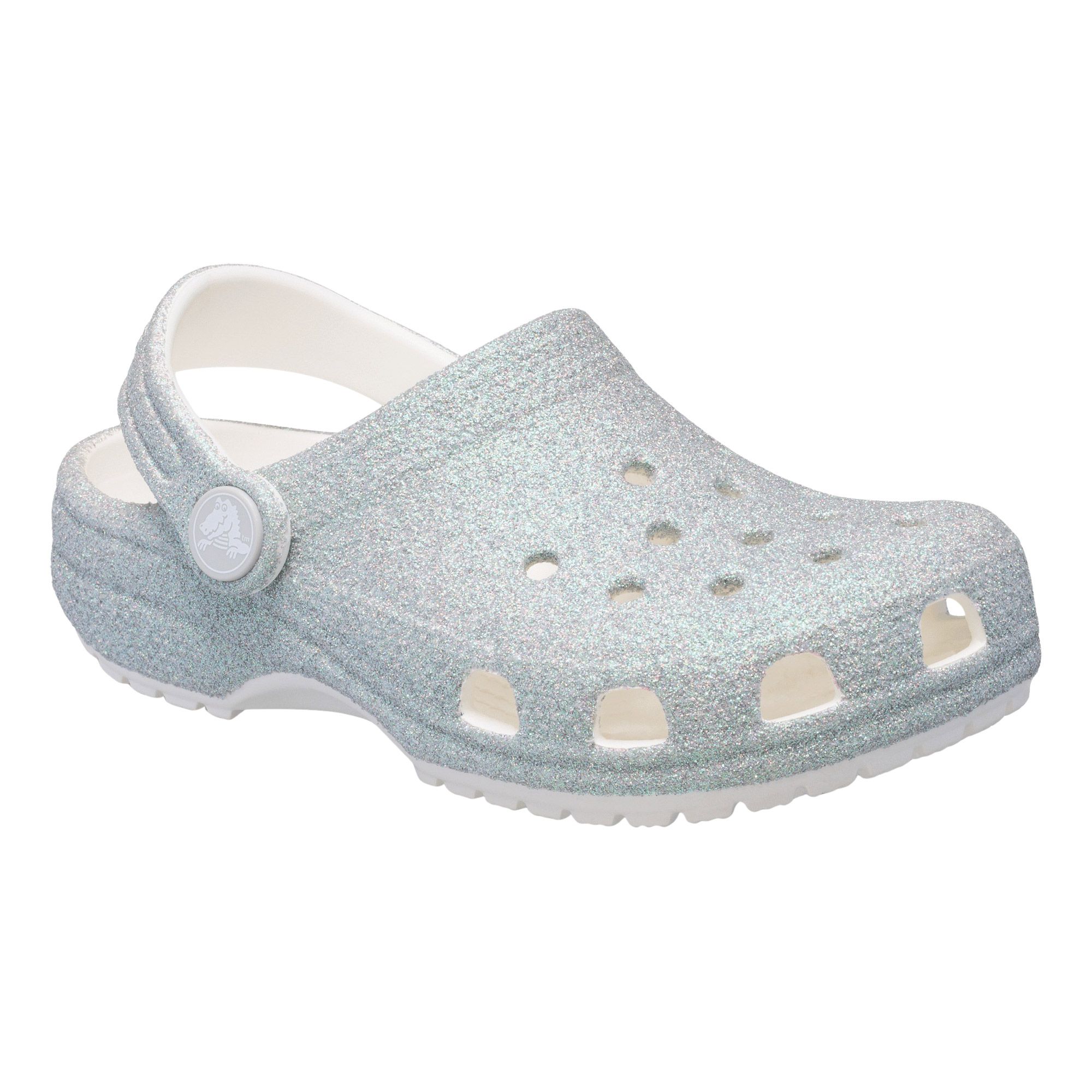 Crocs Classic Iridescent Glitter Clog Instappers Junior