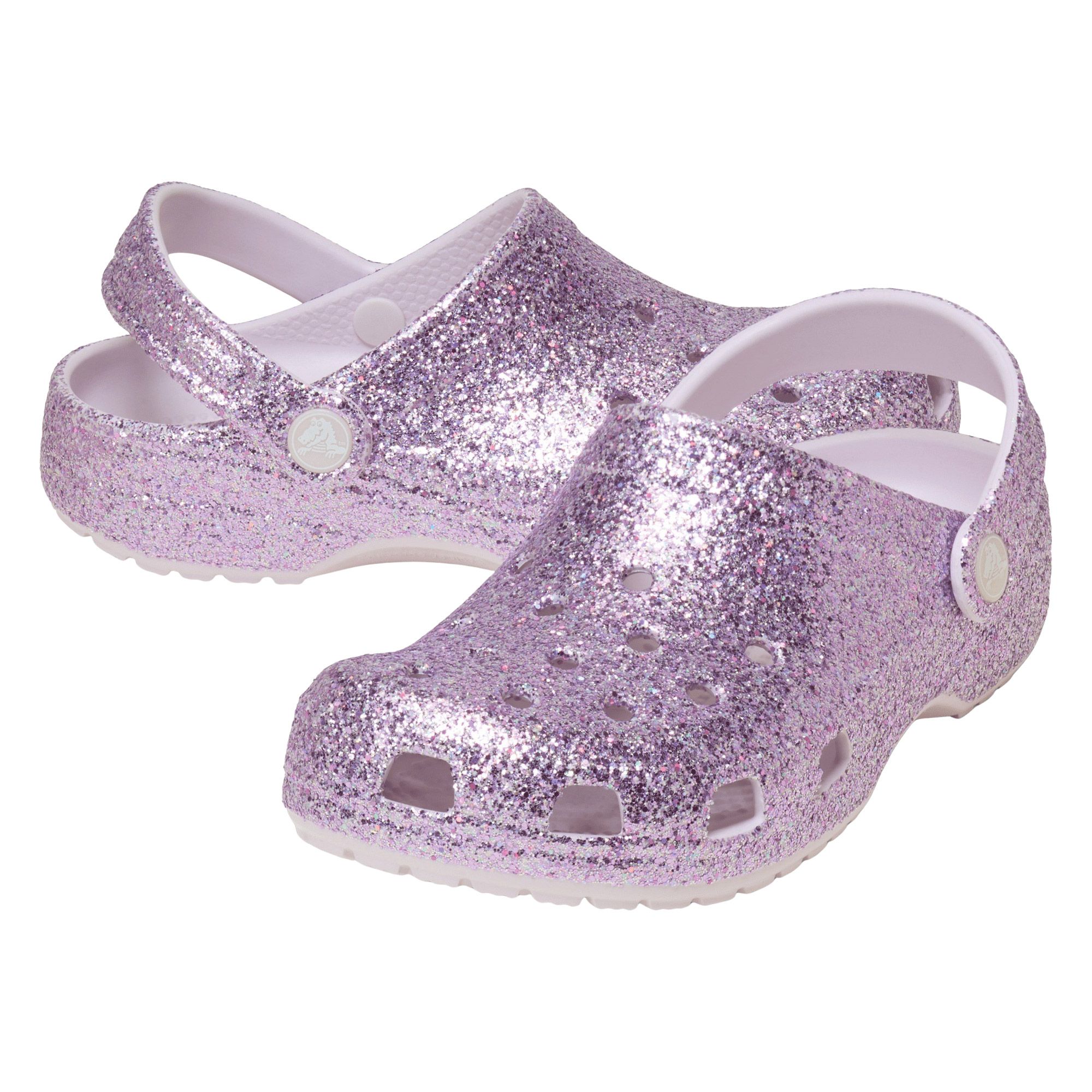 Crocs Classic Chunky Glitter Instappers Junior