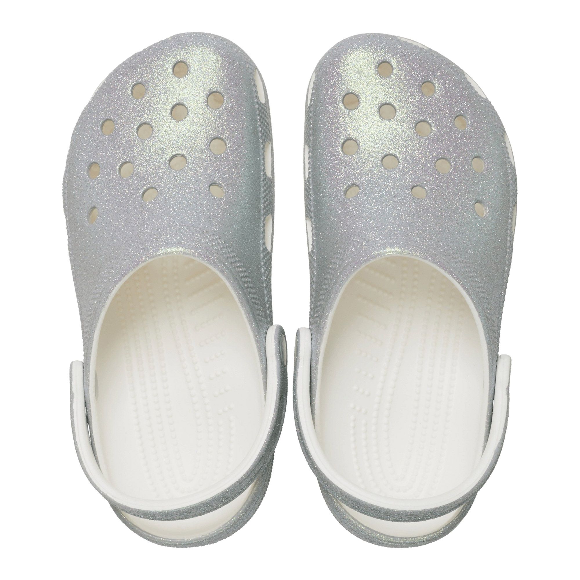 Crocs Classic Iridescent Glitter Clog Instappers Dames
